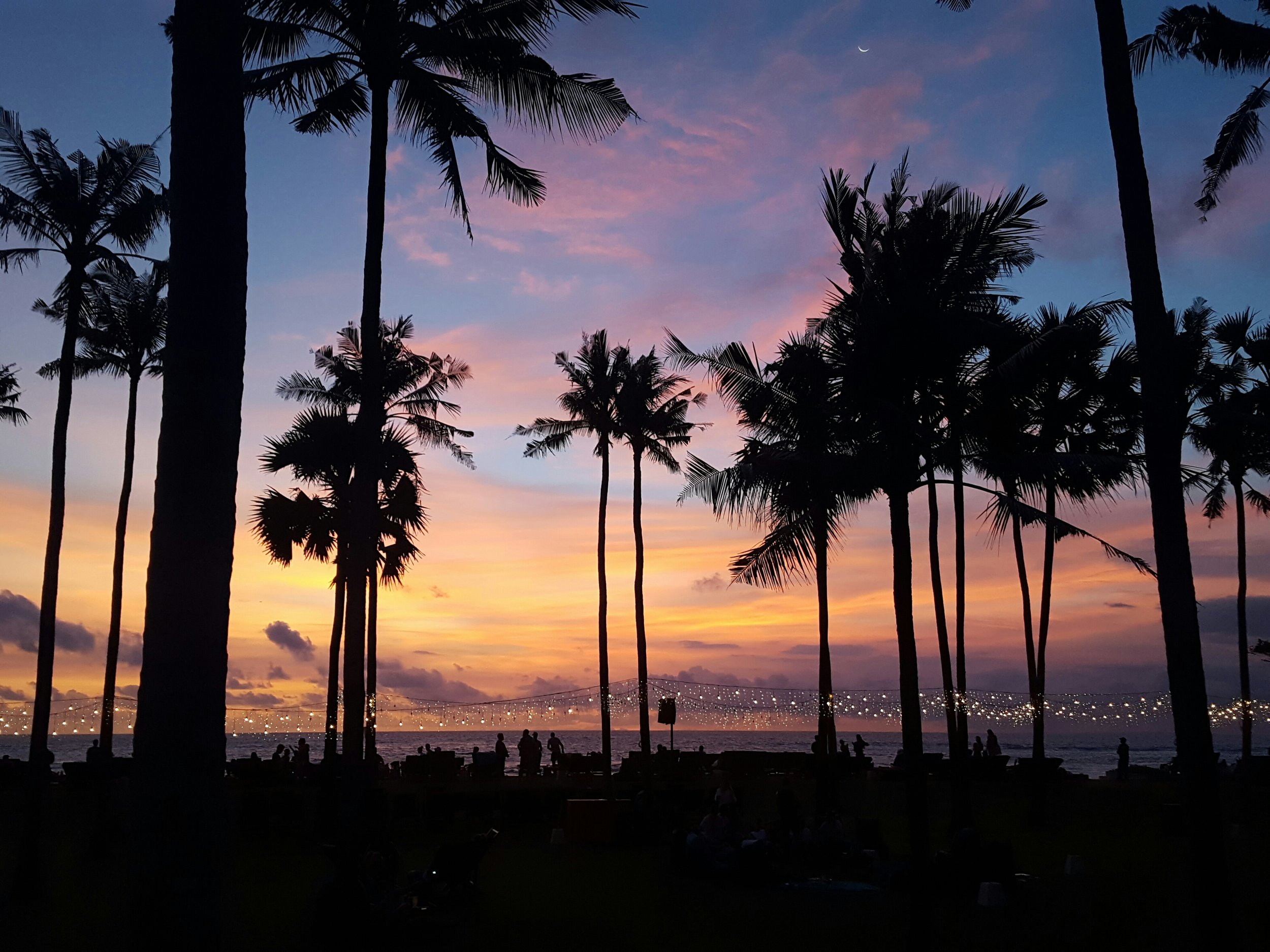 Sunset at Kuta Beach