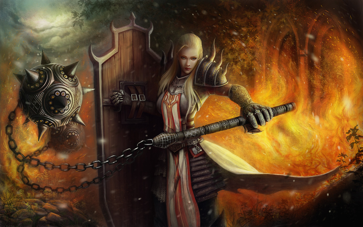 Female Crusader