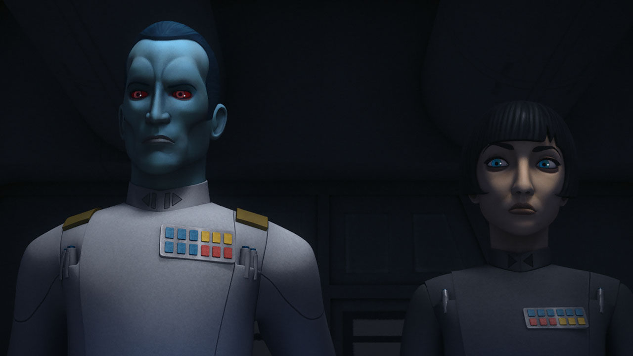 Thrawn and Governor Pryce.