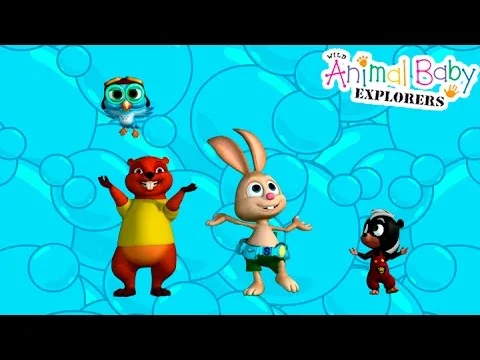 Wild Animal Baby Explorers | Bath Time + Diving Dolphins | S1E5