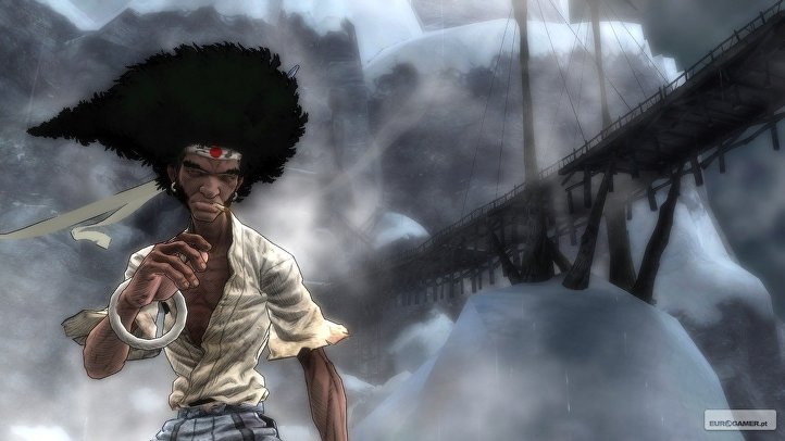 Afro Samurai Onslaught 4K Wallpaper • GamePhD