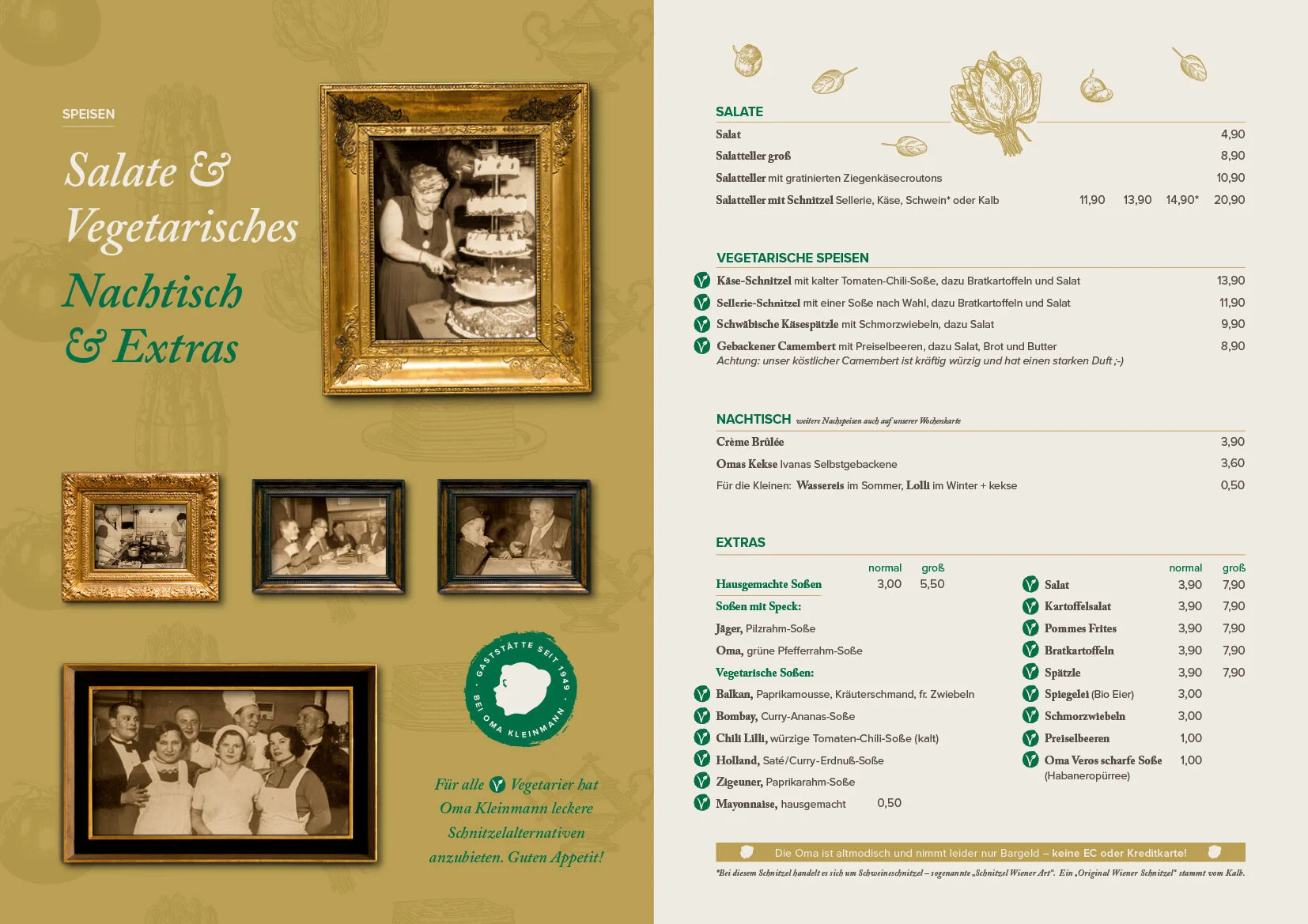 Speisen Backup 1 Bei Oma Kleinmann