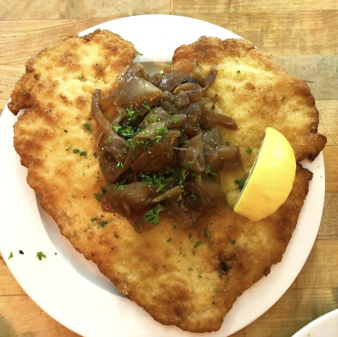 Valentinsschnitzel from Oma with love 