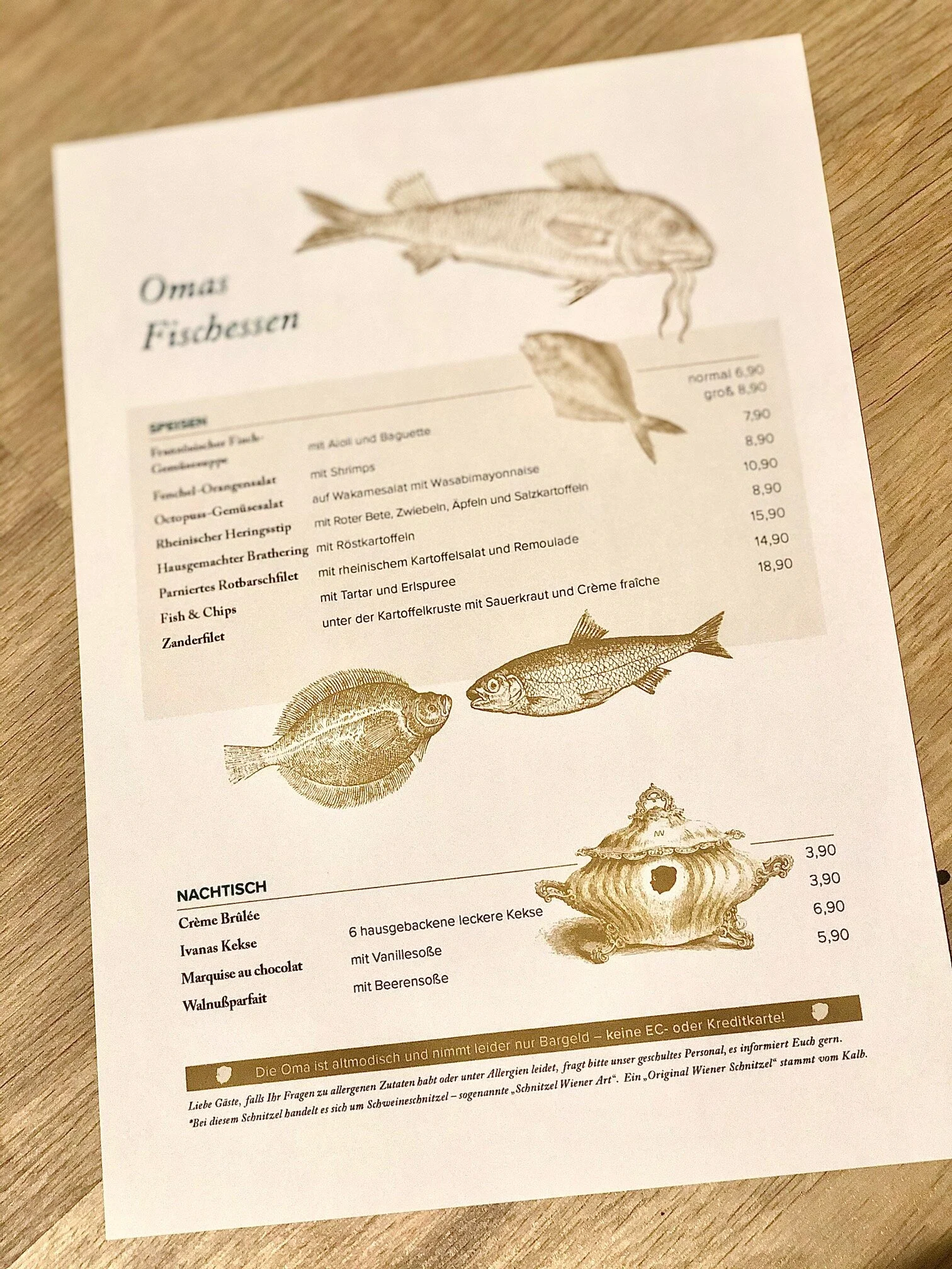 Fischessen am Aschermittwoch