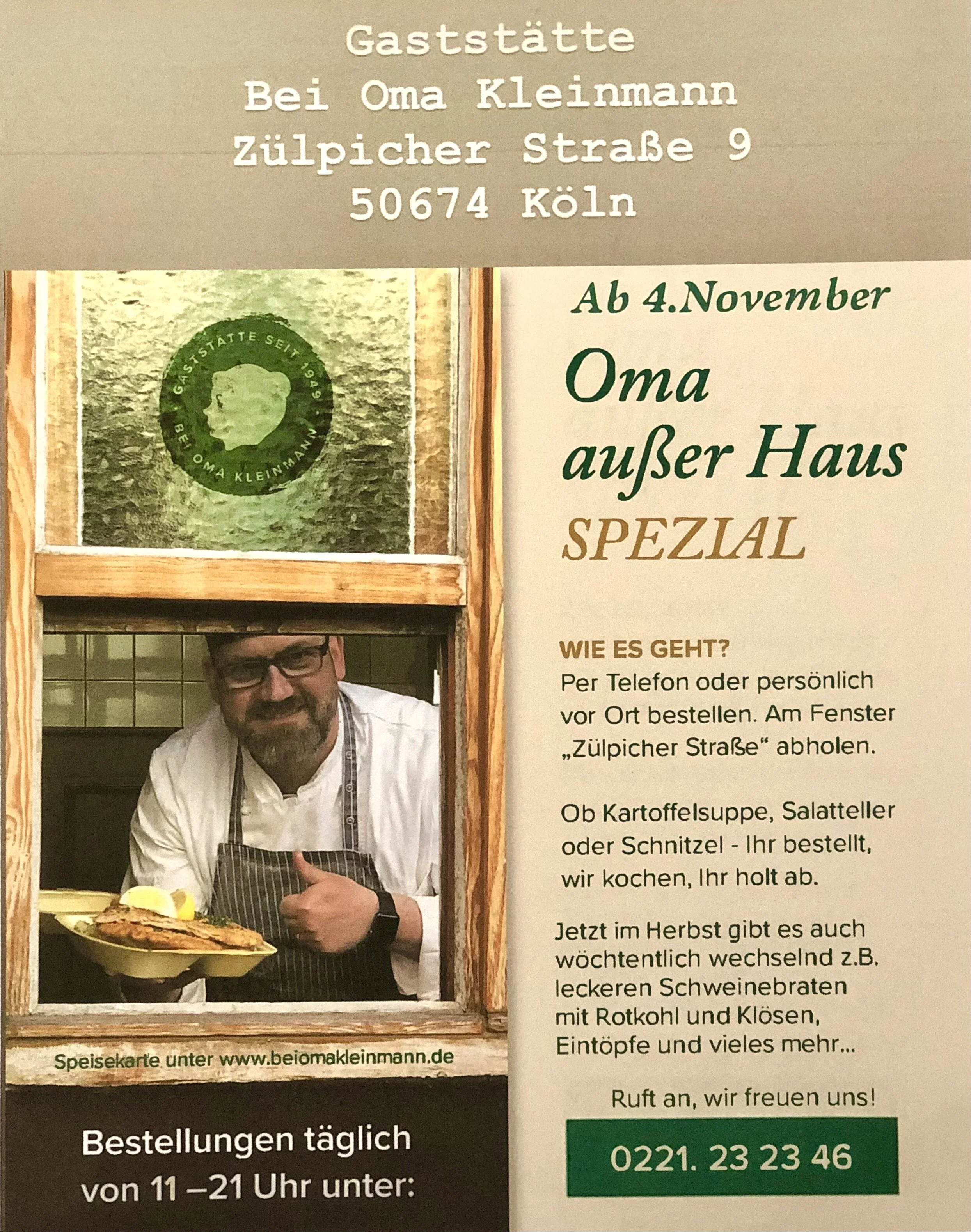 Die Oma ist für Euch da- auch im Lockdown 2.0