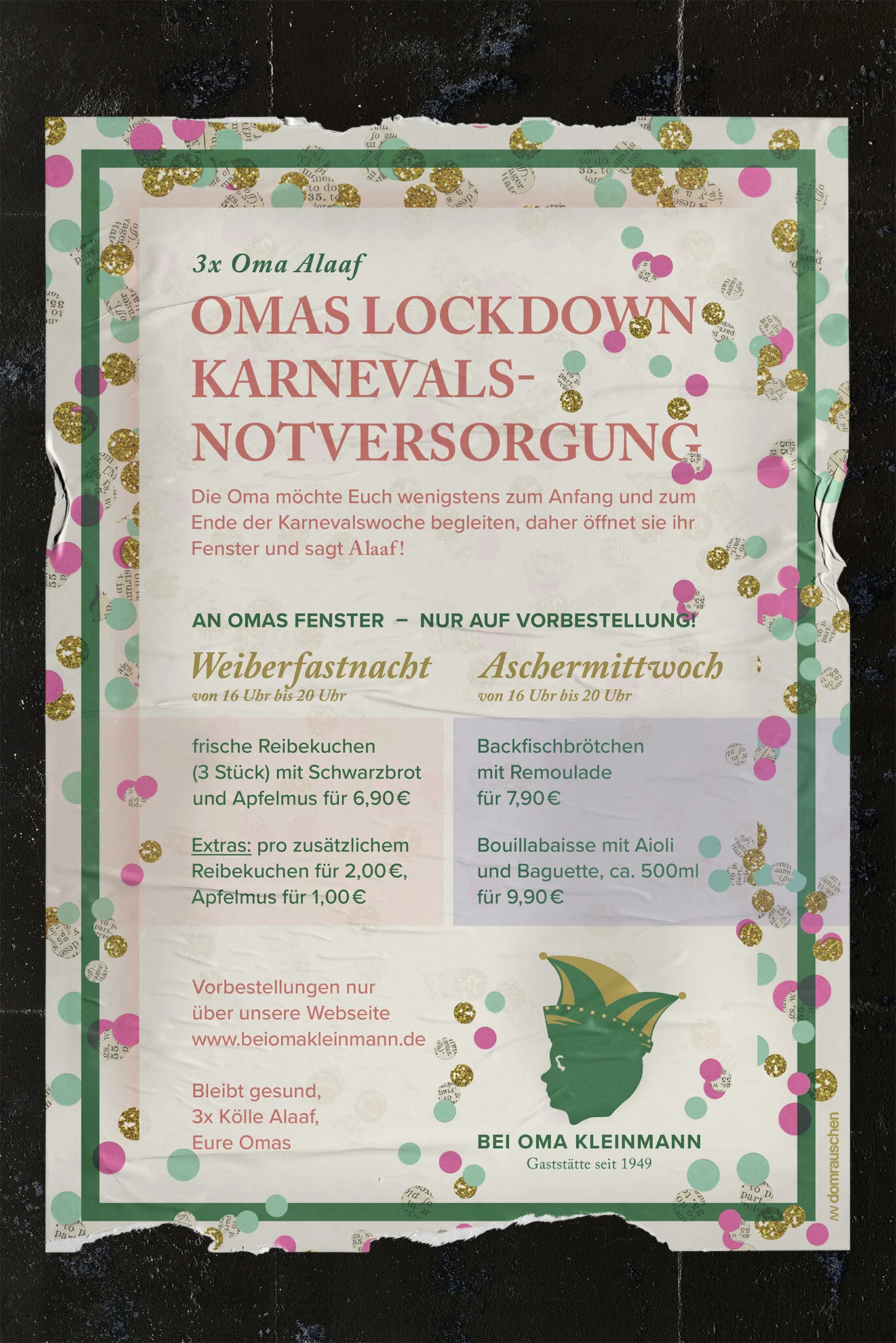 Karnevals- notversorgung