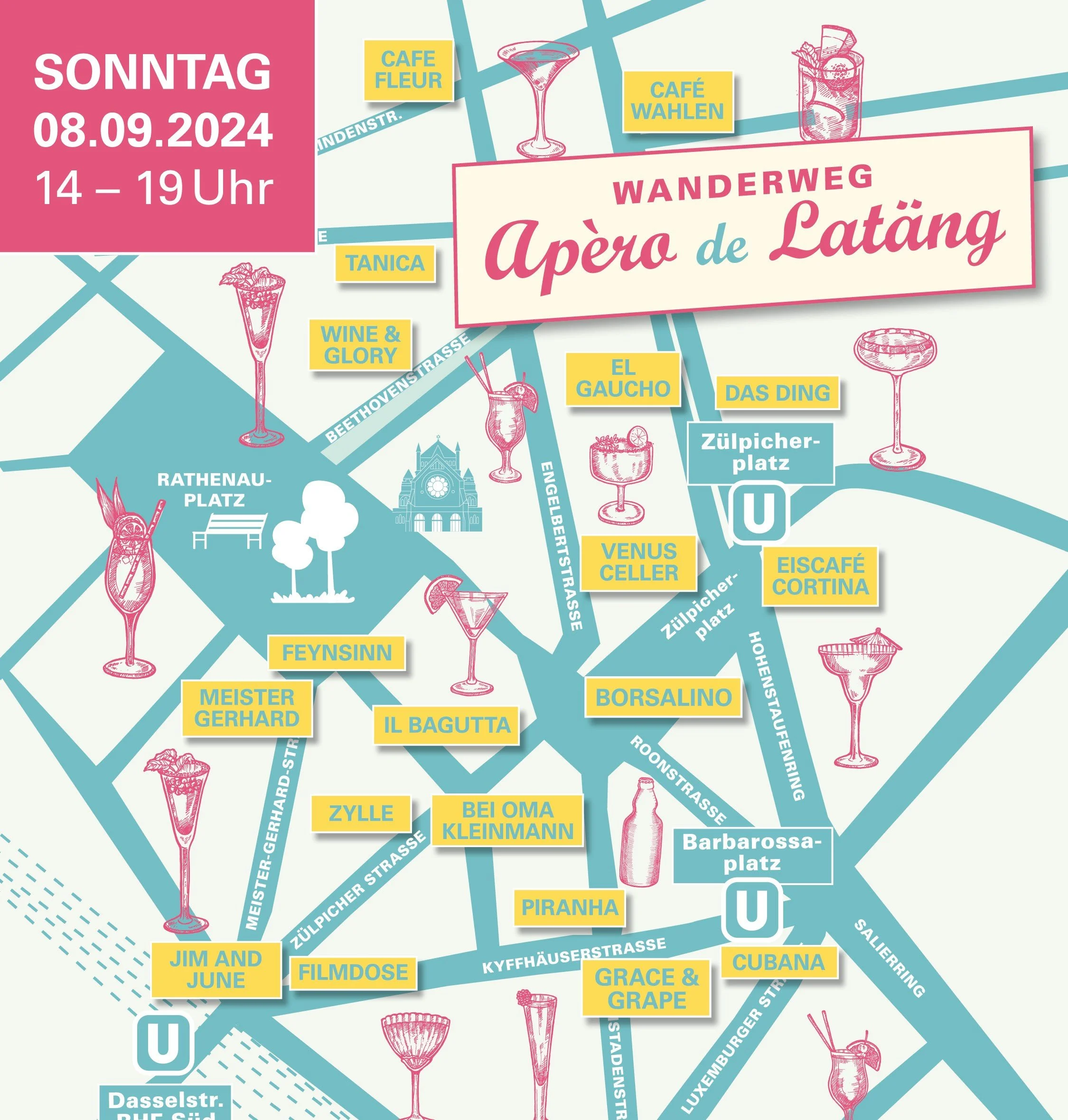 Wanderweg Apèro de latäng, Sonntag 08.09.24