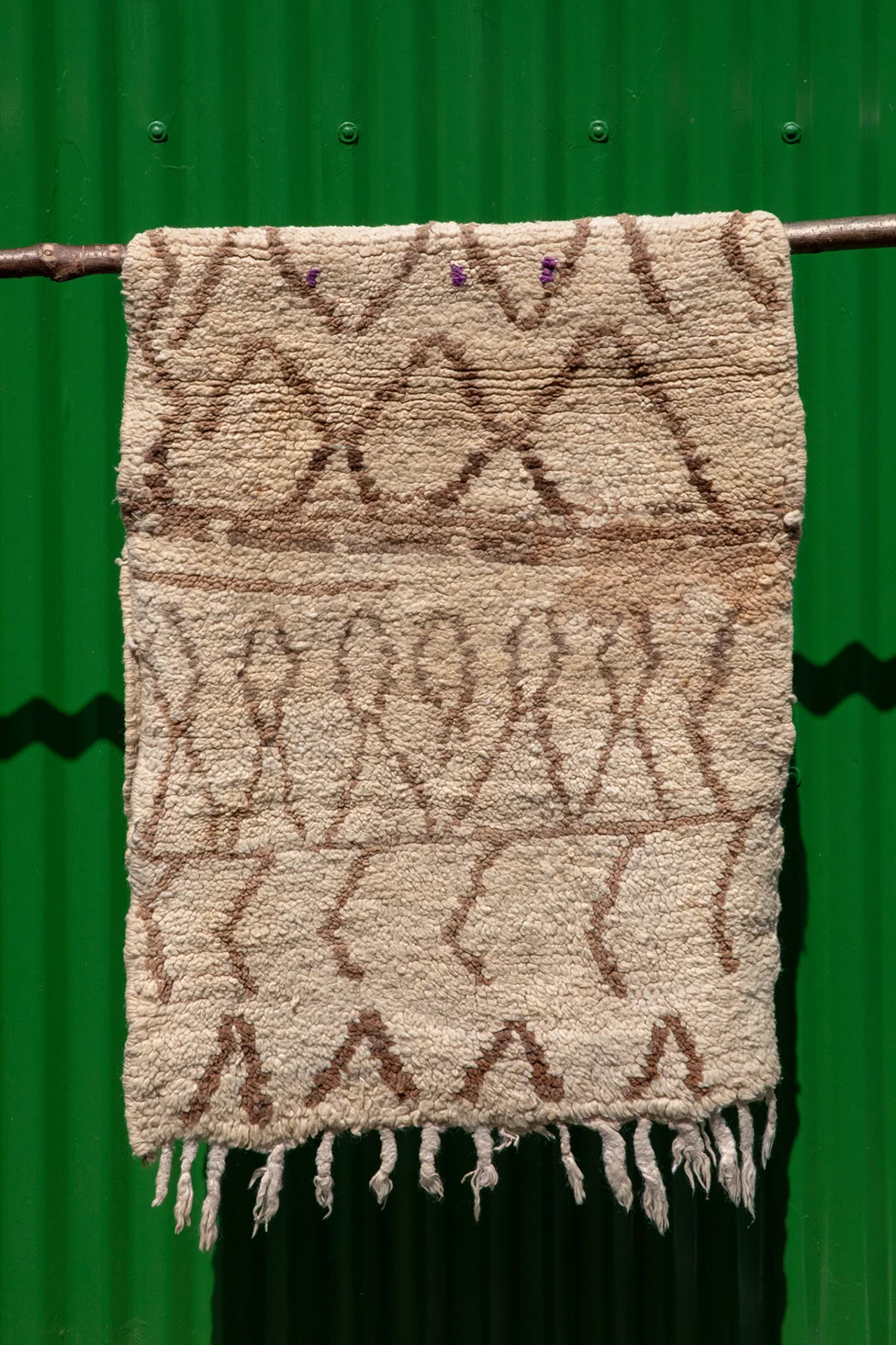 "Viola" Vintage Beni Ouarain Rug