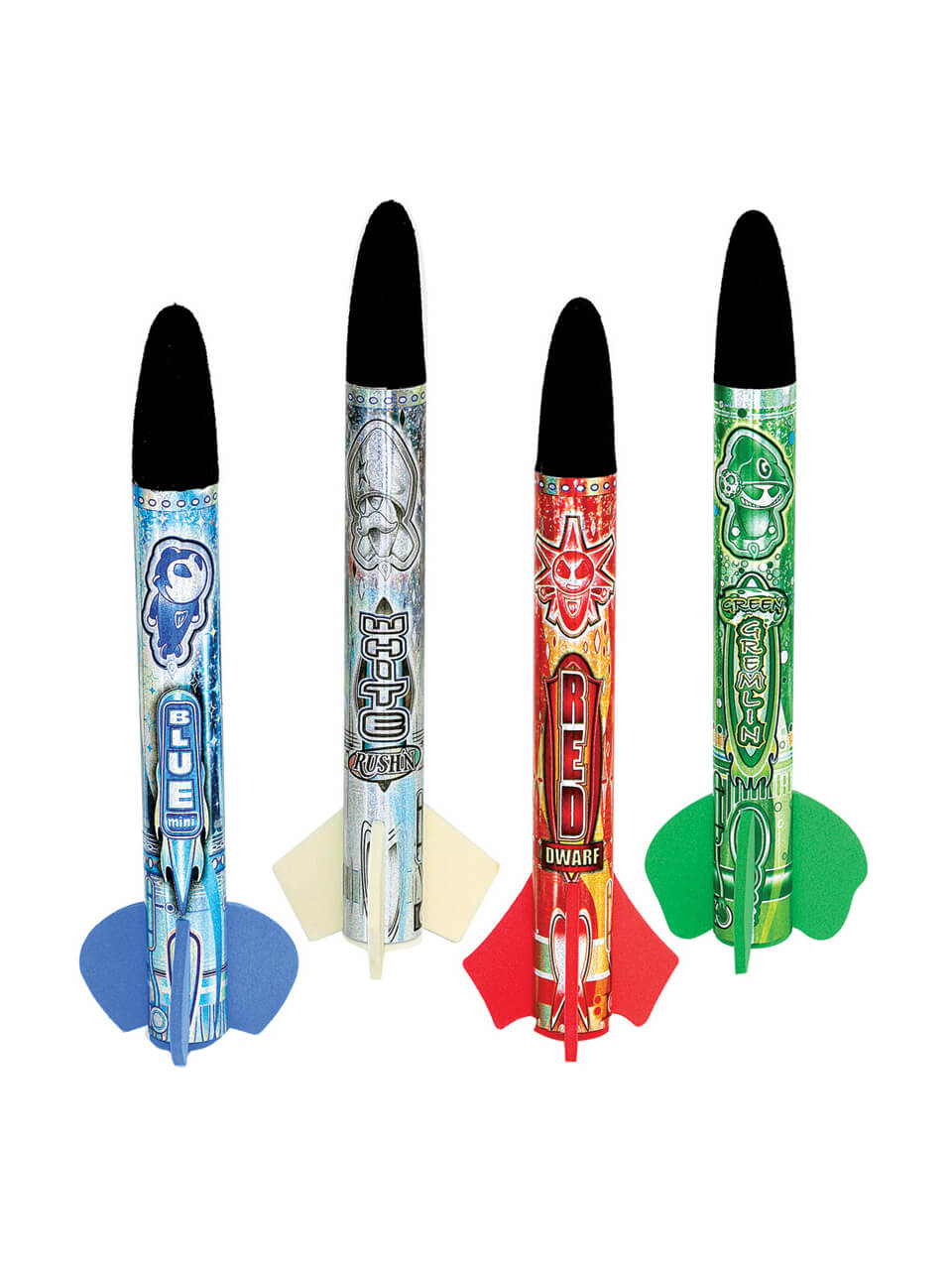 Sky Rocket Mini 4 colors high altitude launcher soft safe foam durable soar performance 300 feet