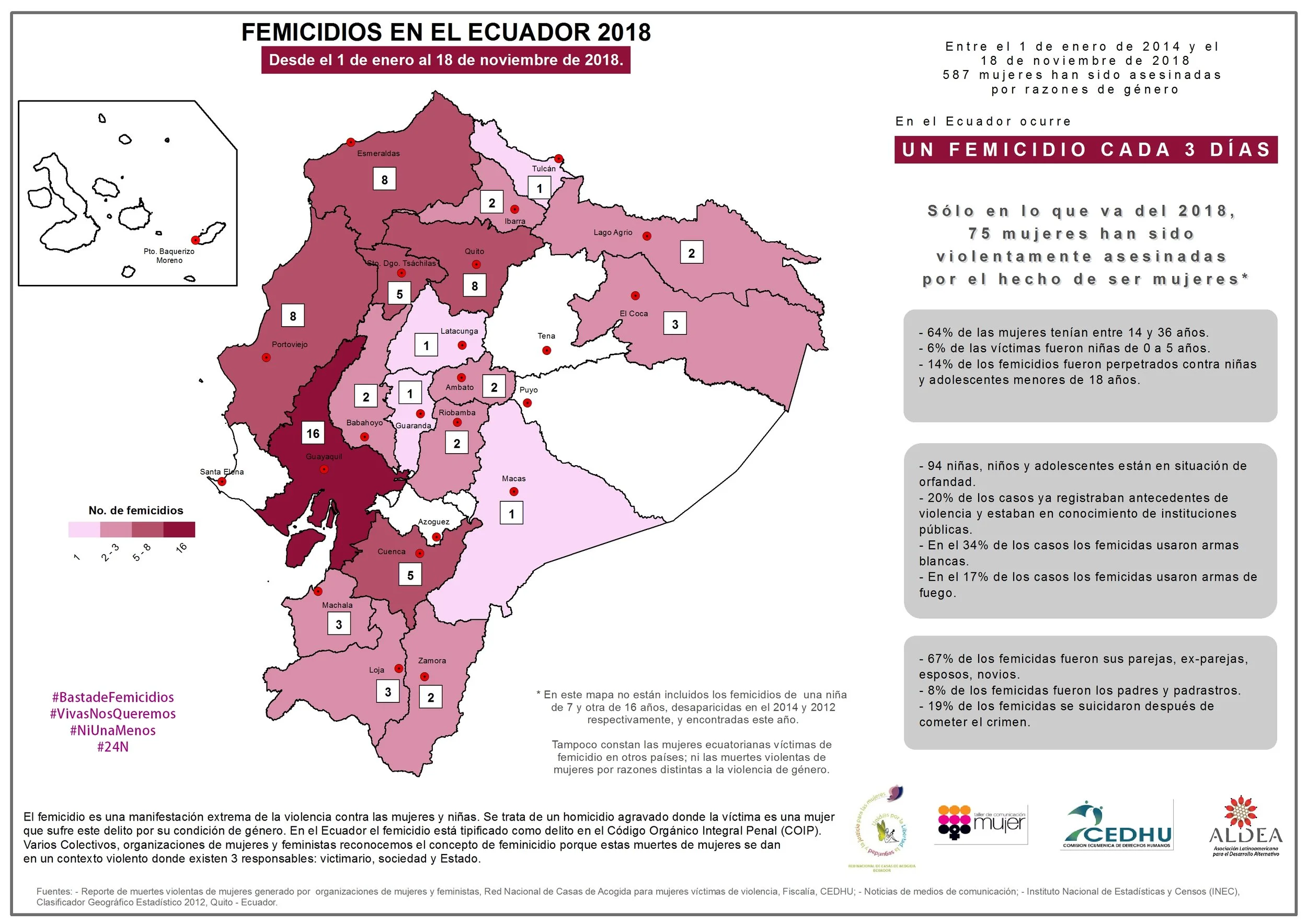 Mira y compara el mapa anterior (hasta el 7 de septiembre de 2018).