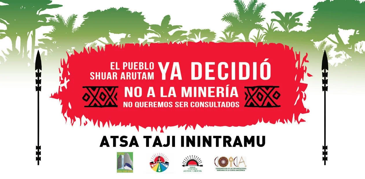 Nuevo intento de criminalización a defensores de derechos que se oponen a la minería en el territorio del Pueblo Shuar Arutam
