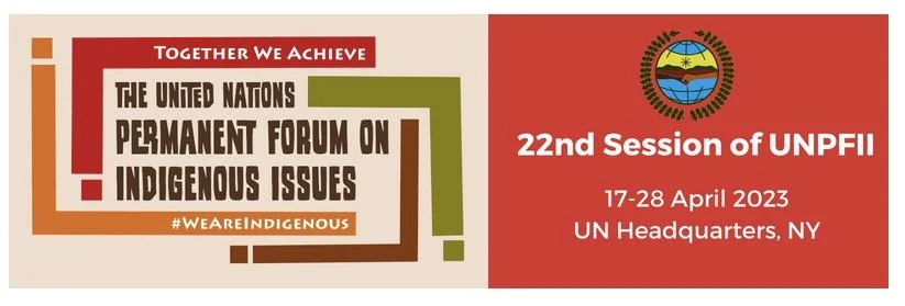 Josefina Tunki participa en la 22ª sesión del Foro Permanente sobre cuestiones indígenas en NY