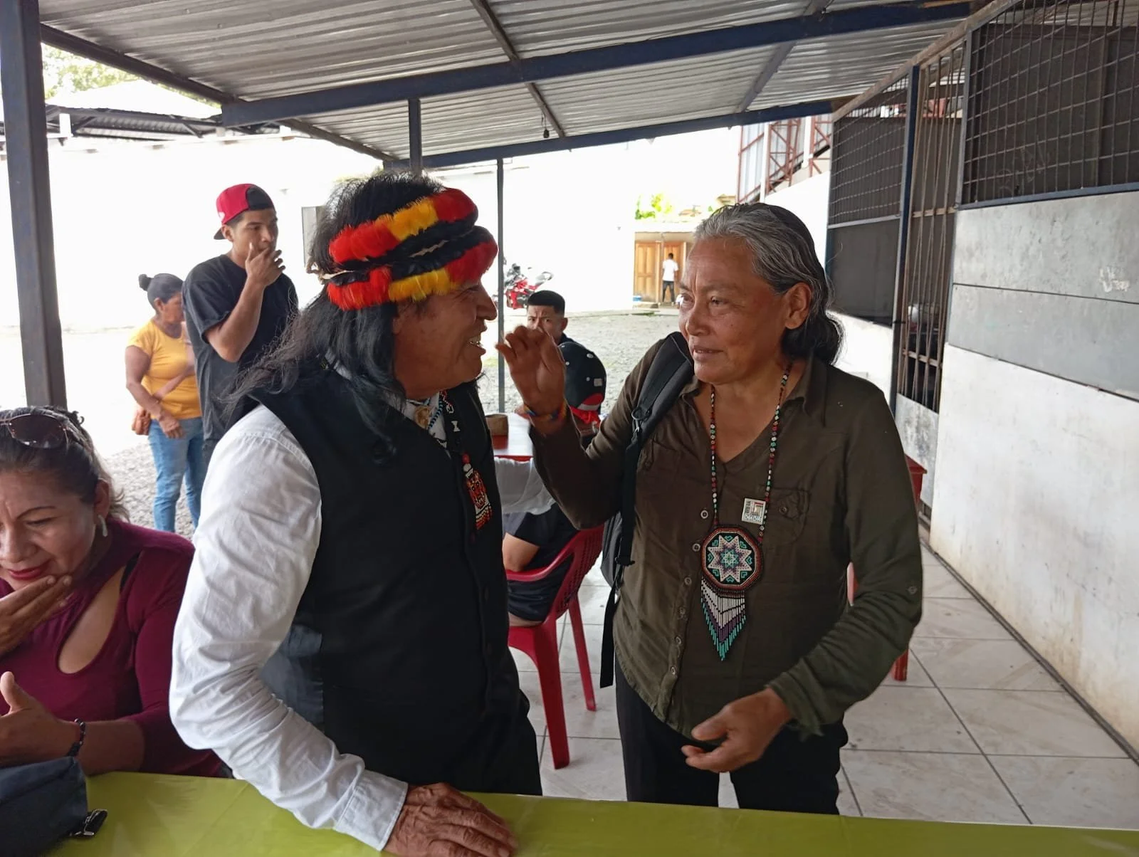 Josefina Tunki participó en jornada solidaria en defensa de la vida, convocada por la FICSH