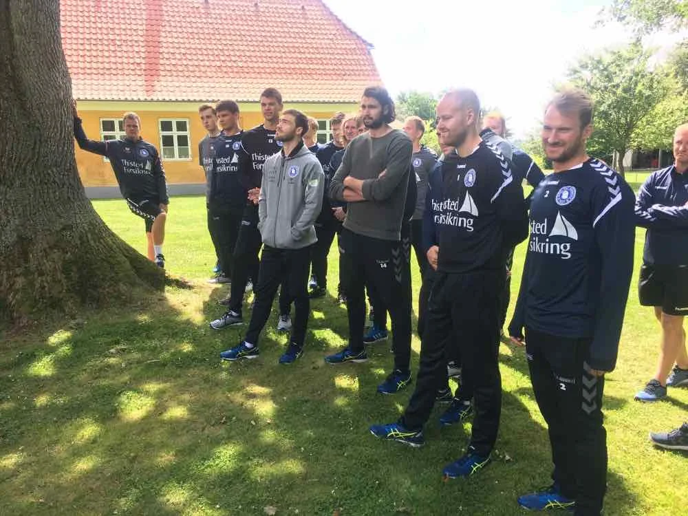 Instruktion i en af dagens opgaver