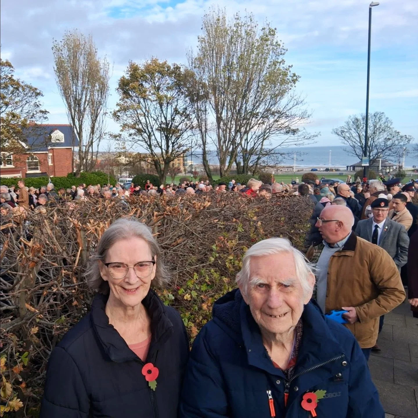 Remembrance Day🌹

Across our homes, residents and staff came together to honour those who served - with heartfelt decorations, live performances, and visits to local cenotaphs to watch the two minutes&rsquo; silence.

Lest we forget❤️