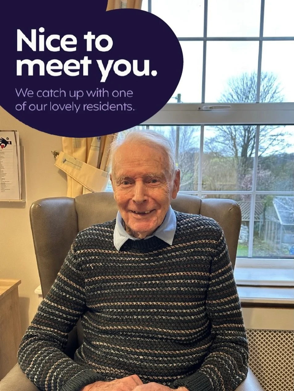 Resident Focus ✨

This month we&rsquo;re celebrating Mr Ian Brown from Wellburn House in Ovingham. Born in Suffolk, Mr Brown developed a lifelong love of tennis, where he met his wife Jenny. After qualifying as an architect in 1957, he enjoyed a succ