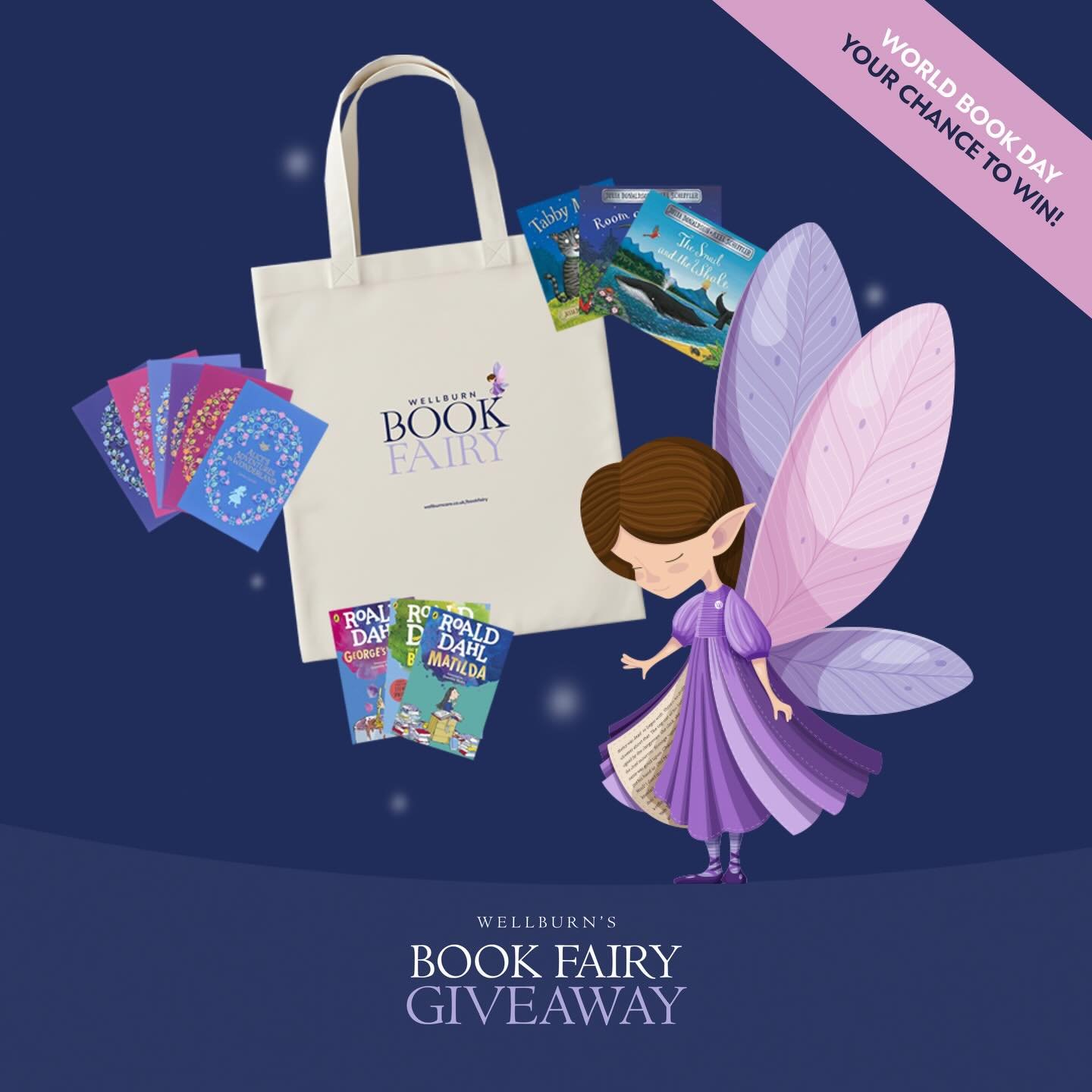 This World Book Day, Wellburn&rsquo;s Book Fairy is helping to sprinkle some extra magic! 👀🧚&zwj;♀️

Our Book Fairy loves to share the magic of spellbinding stories, and is running a special competition across our care homes! We&rsquo;re inviting y