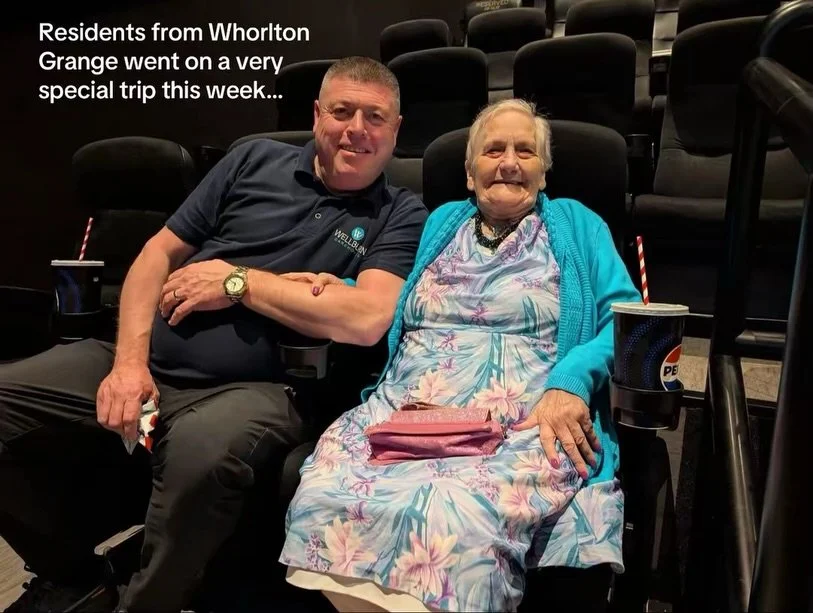 Today three big Elvis fans headed to Vue Cinema in Cramlington to watch Elvis Presley in Concert...this is how it🎬🍿