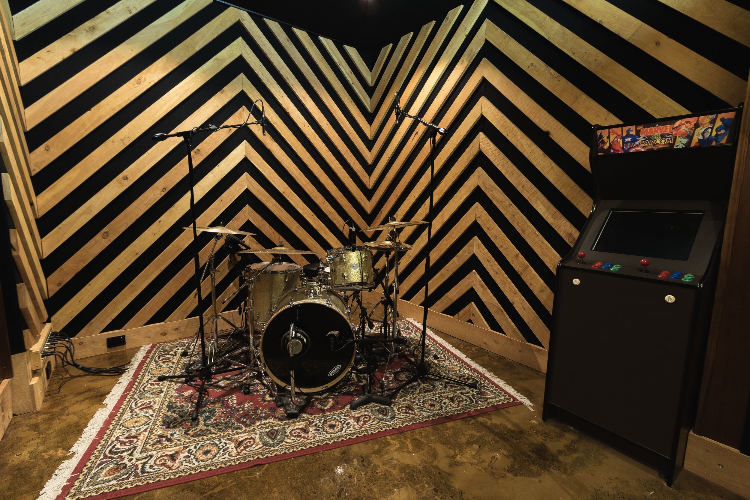 Drum Tight End at The Armoury Recording Studio