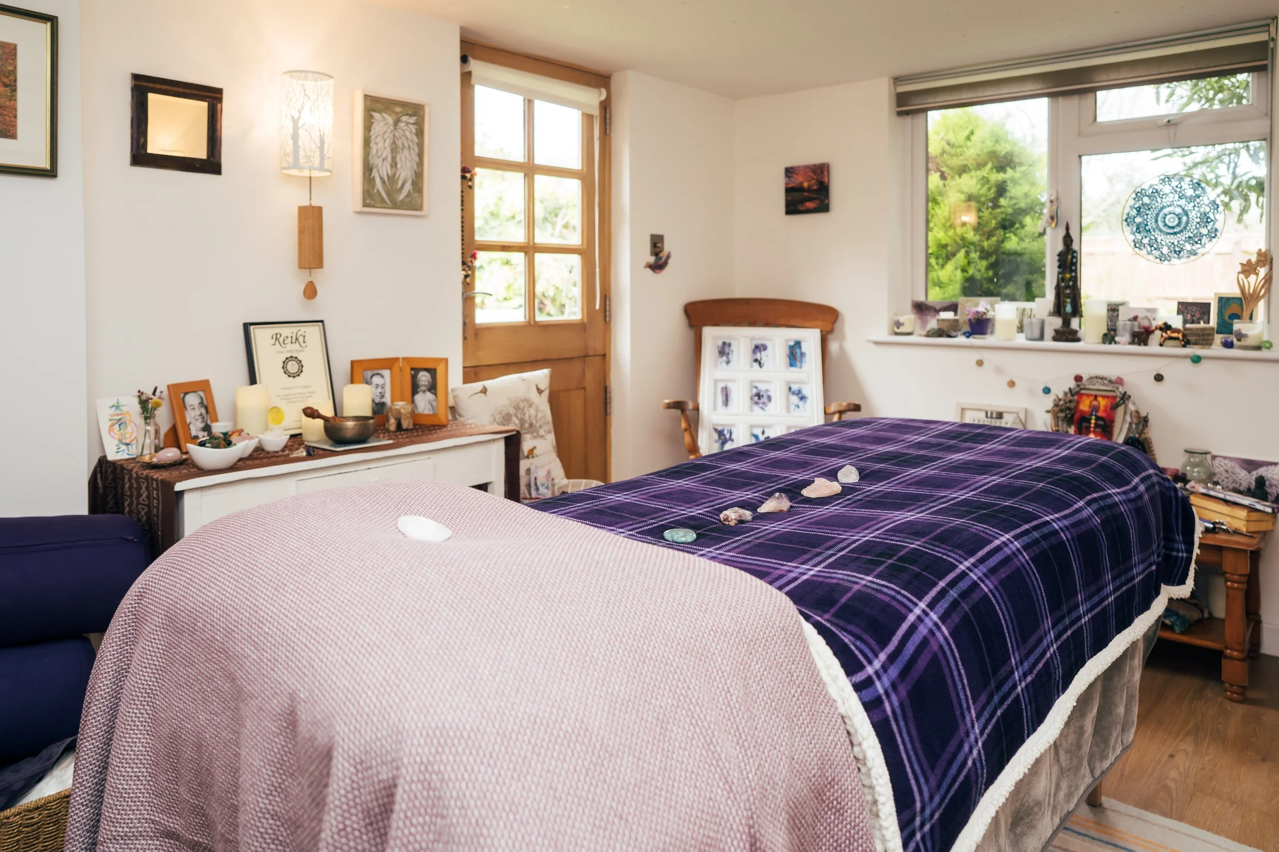 Forest Reiki, the studio, designed for relaxation