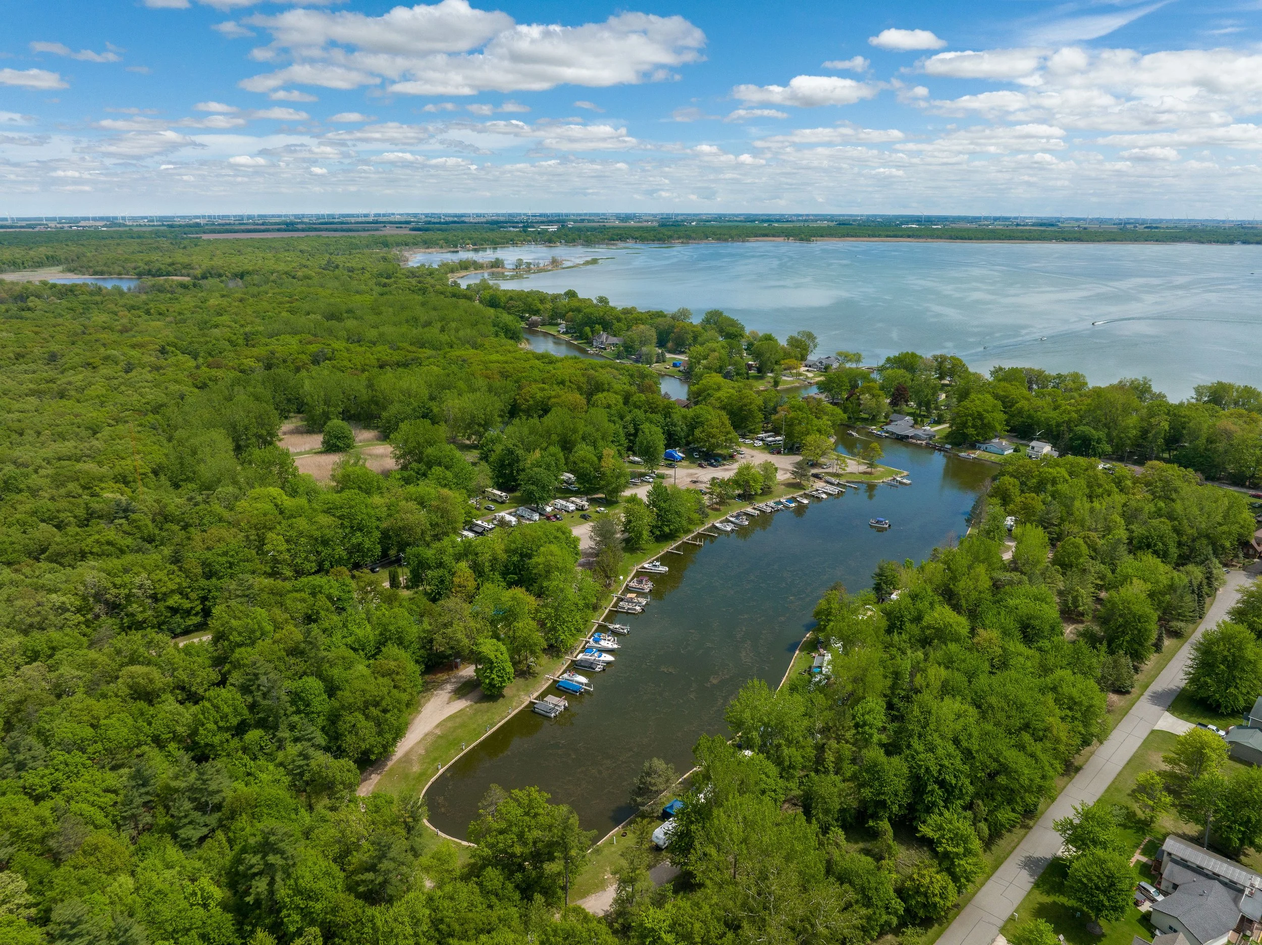 Beadle Bay Marina & Campground- 4375 Lone Eagle Trail, Sand Point MI 