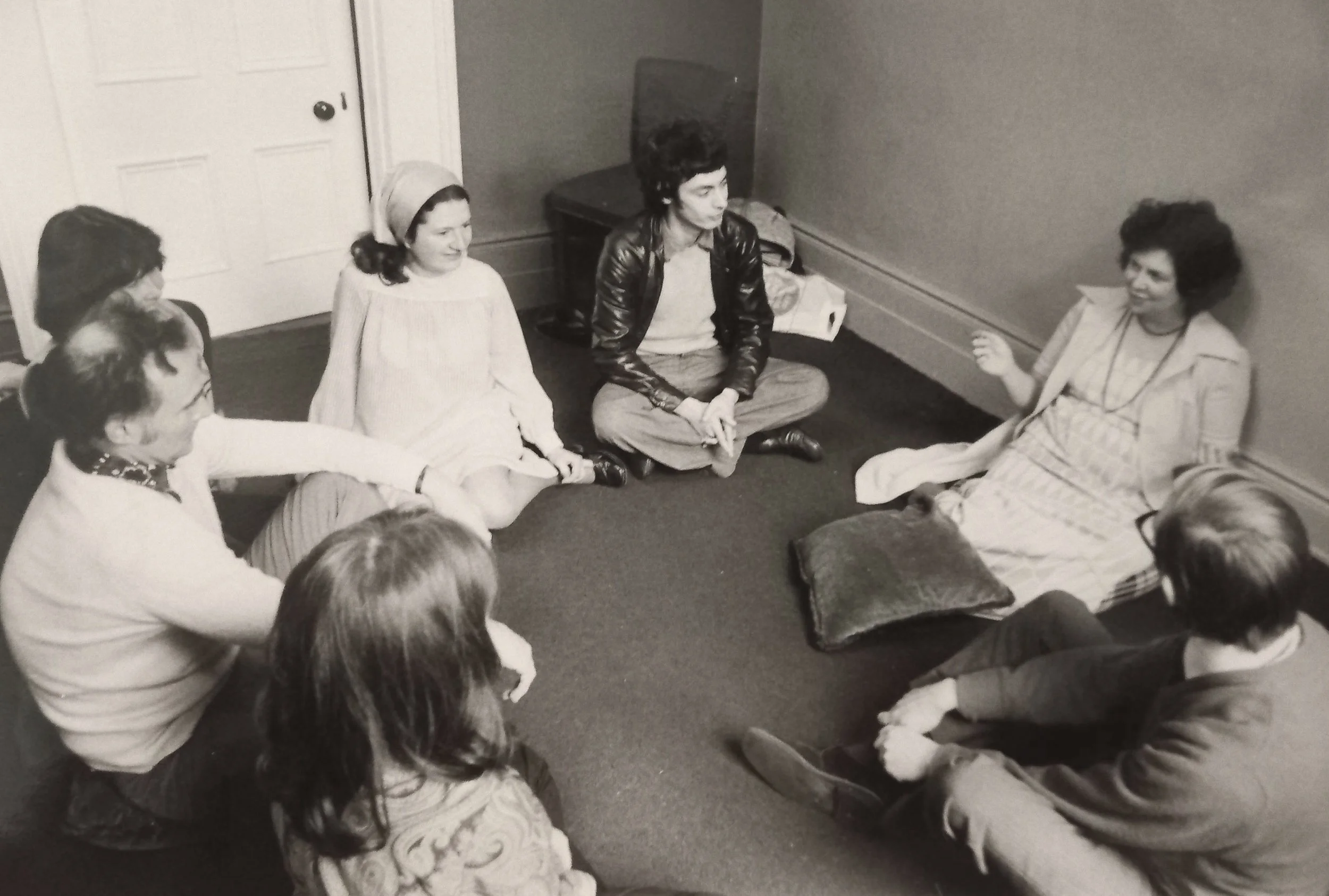 Gerda Boyesen and students, London, Ca. 1977