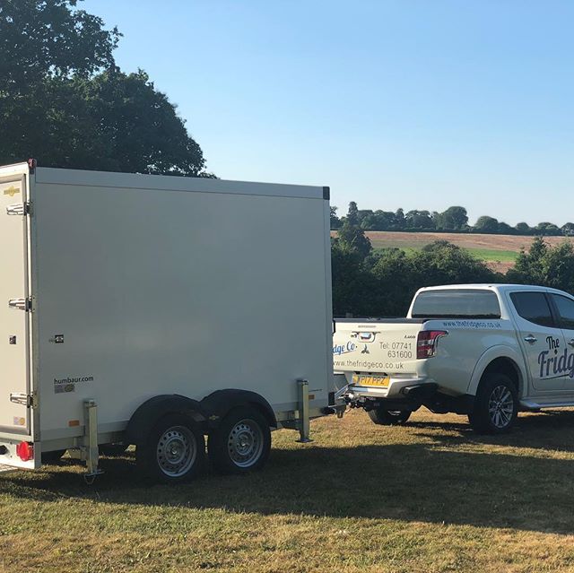 Just arrived  into our fleet today - brand new 3 metre Humbaur  fridge /freezer trailer all ready to hire ....