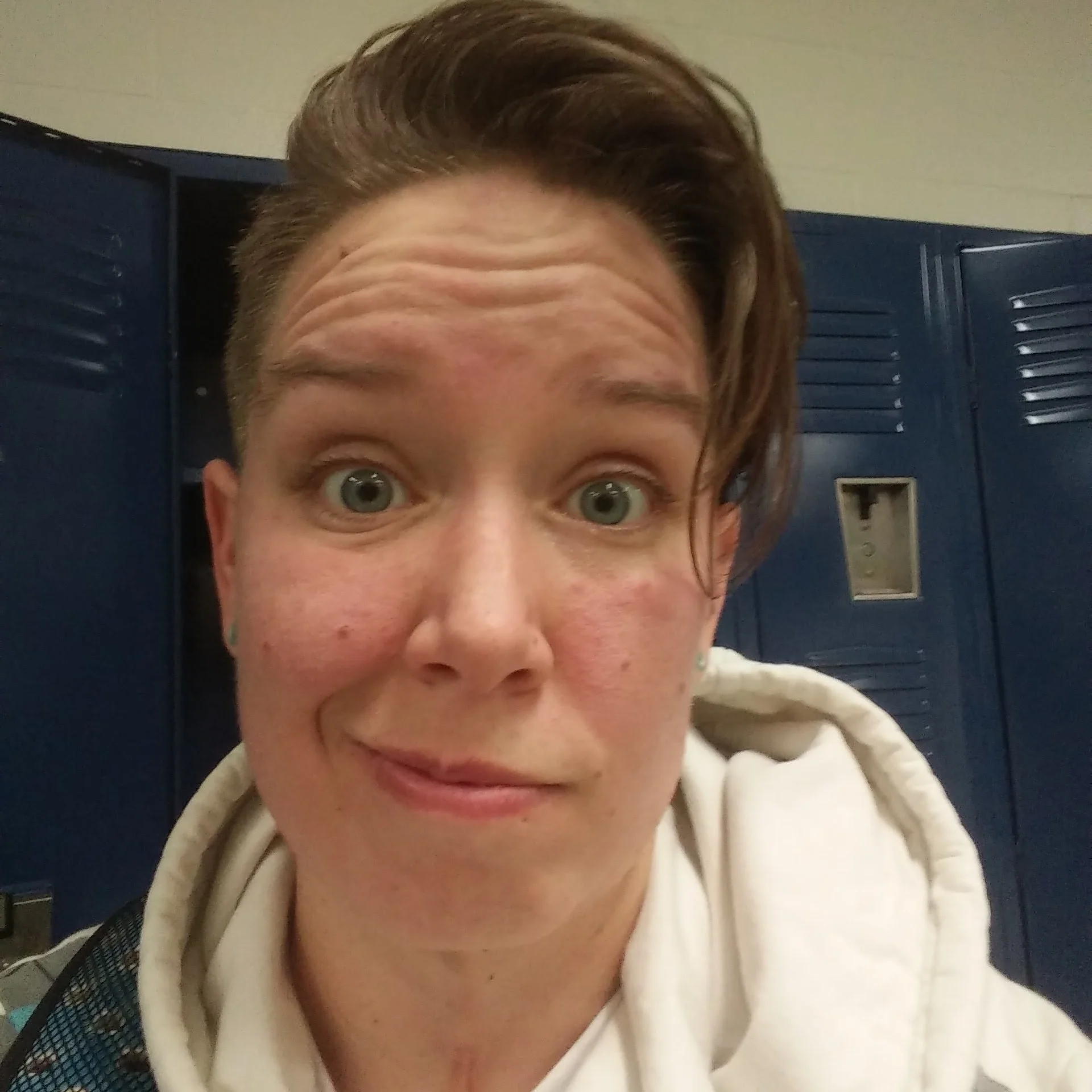 Day One Gym Selfie. Go Team!