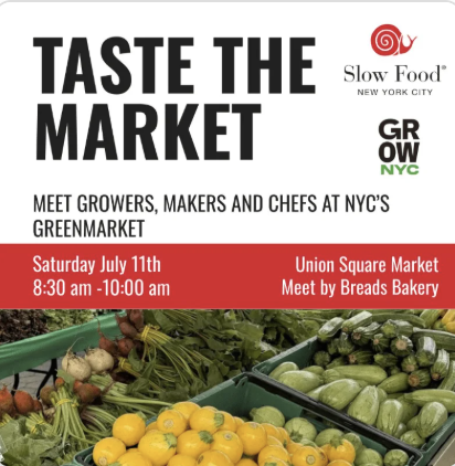 Slow Food NYC Farmers Market Tour No. 2