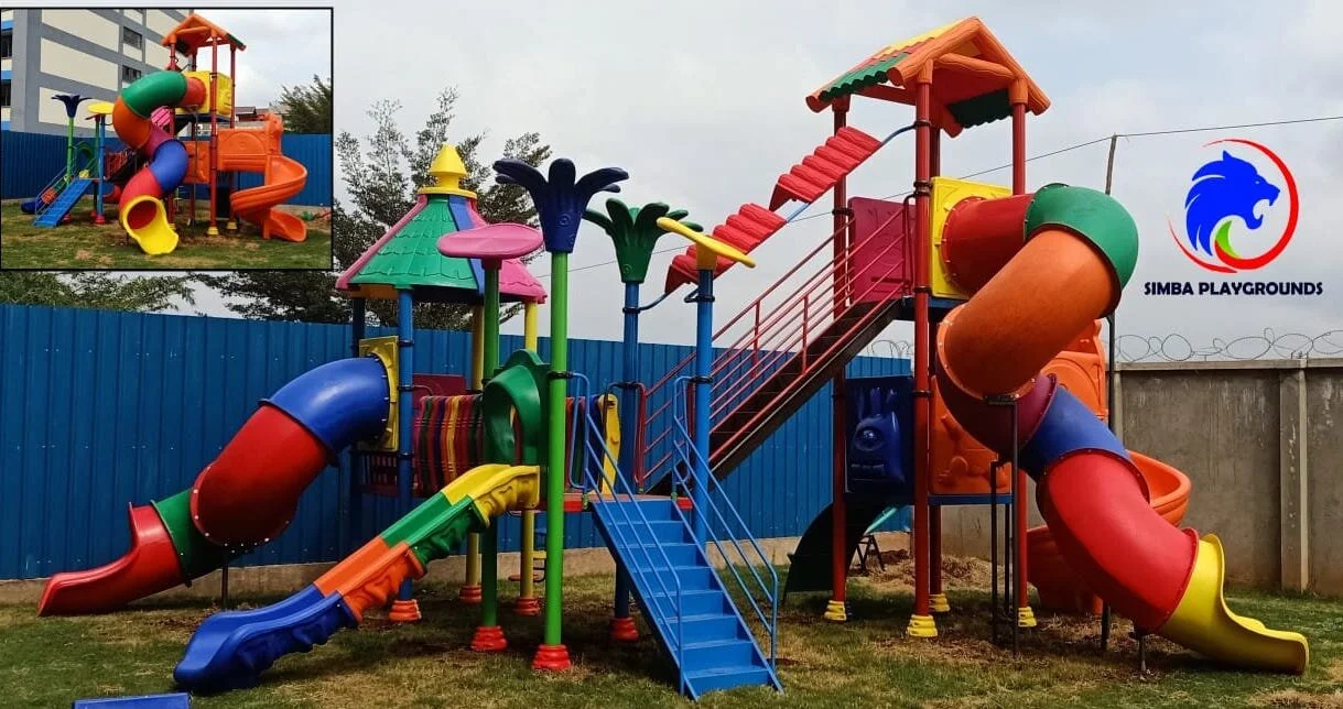 New playground at Fountain of Life Orphanage