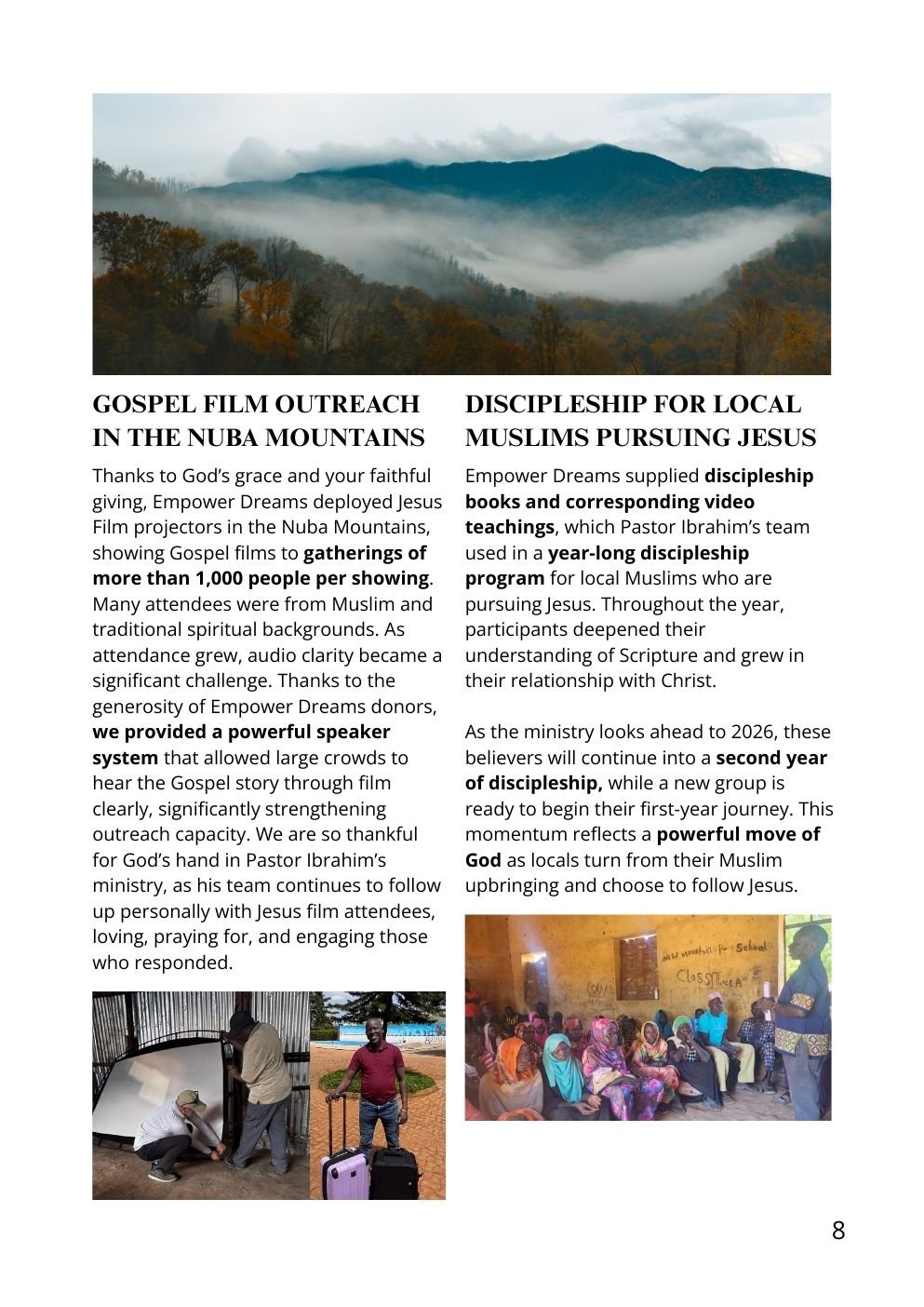 Sudan ministry - Audio Bible distribution