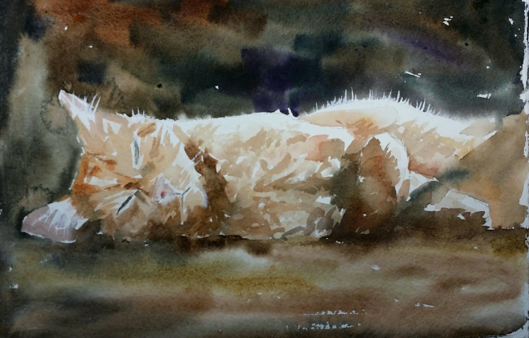 Paint Your Favorite Furry Animal-Intermediate level class