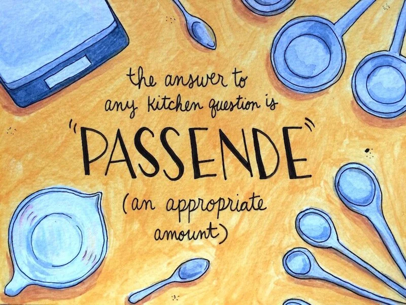 "Passende," An Appropriate Amount
