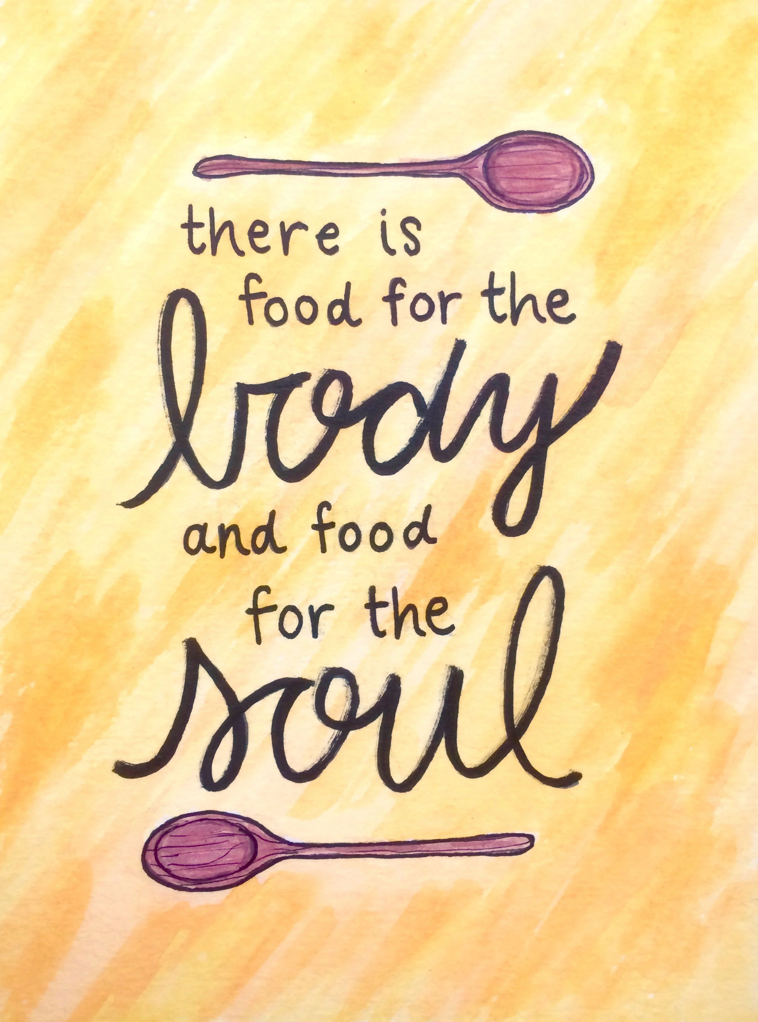 Food for the Body, Food for the Soul