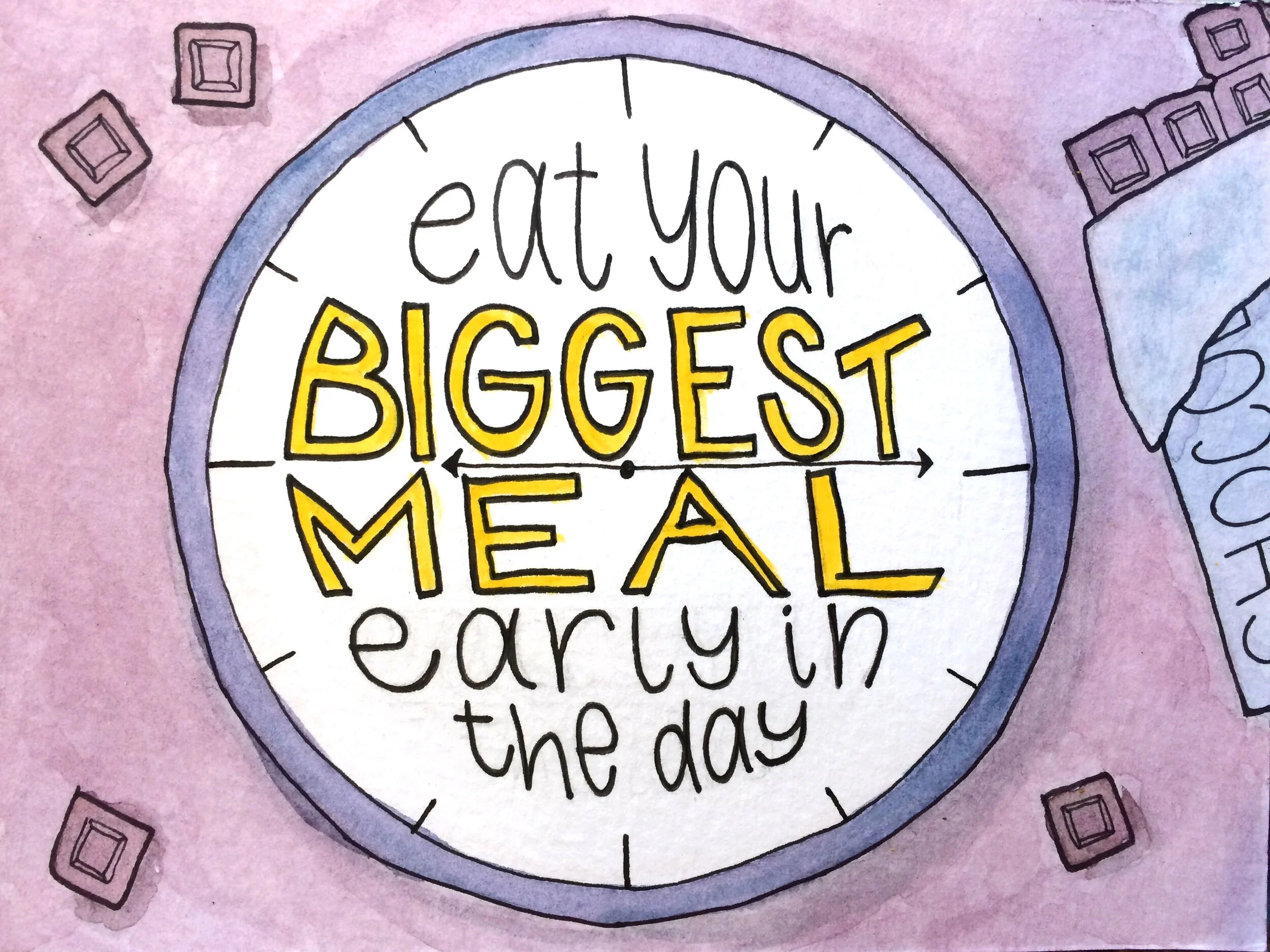 Eat Your Biggest Meal Early in the Day