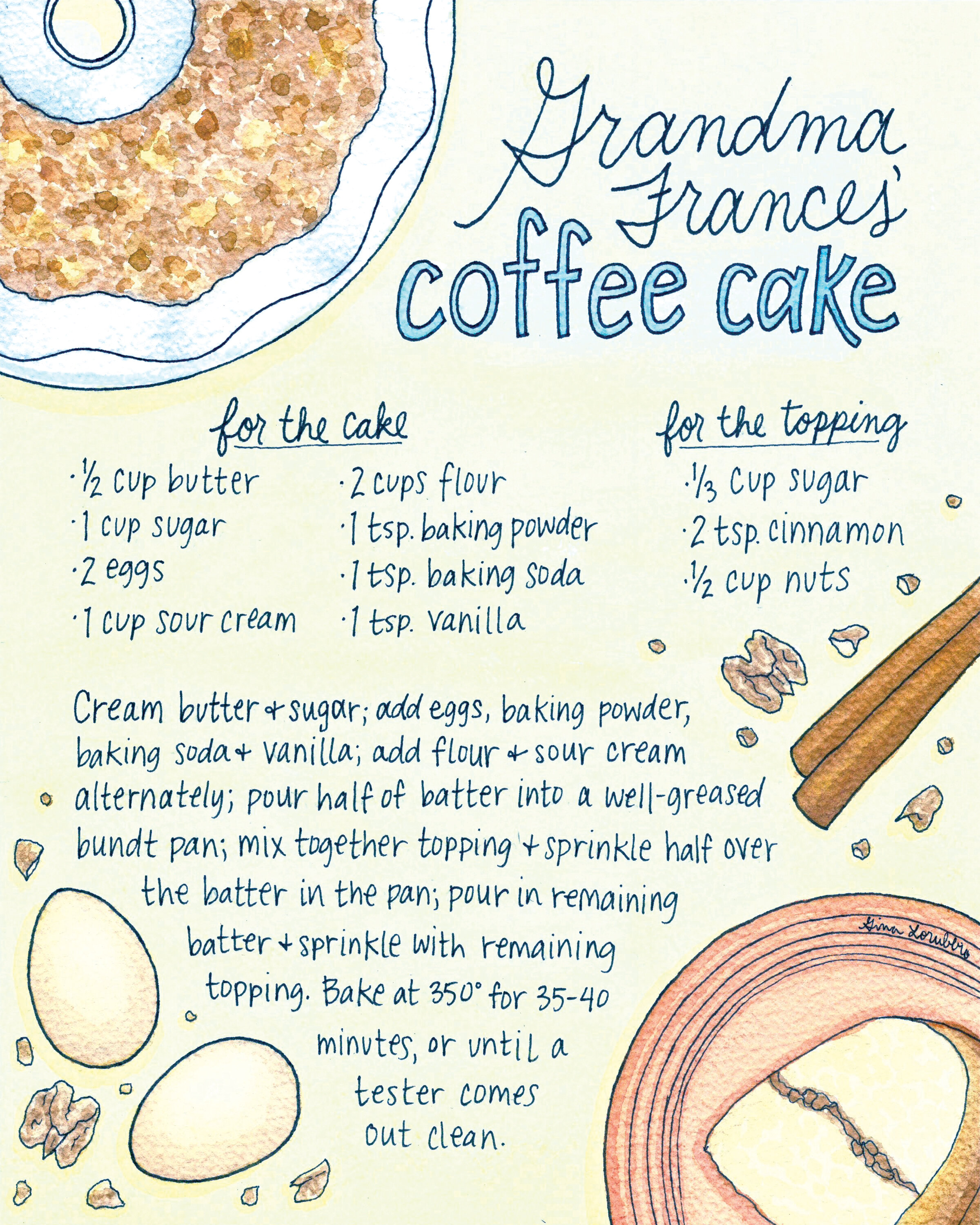 Grandma Frances Coffee Cake-Giclee Today.jpg