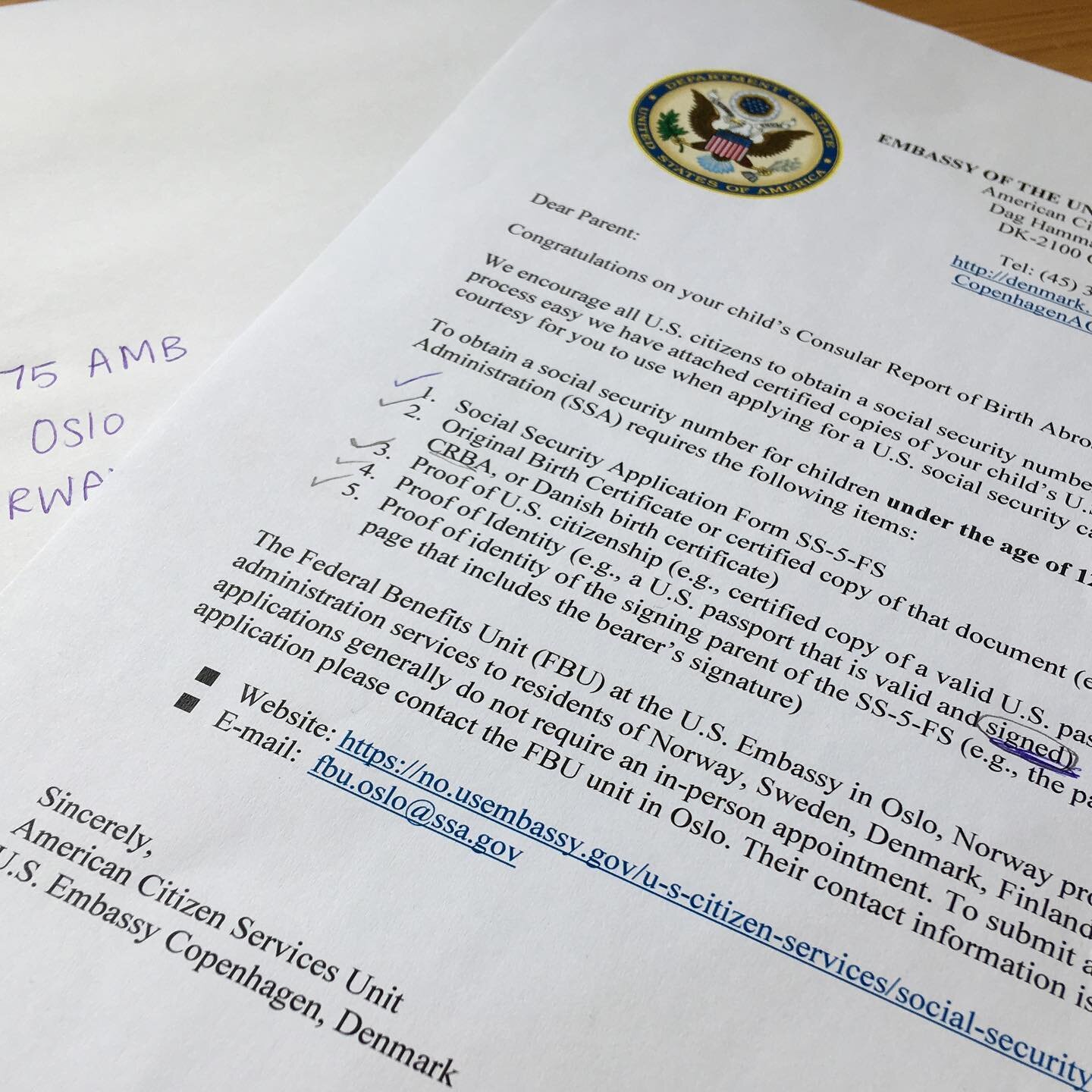 Anyone else cry over paperwork? Just me? 

The tears are not from frustration (those are reserved for taxes), but rather the heaviness of raising my child in a land that&rsquo;s not my own. 

Today, it was the form for acquiring his social security n