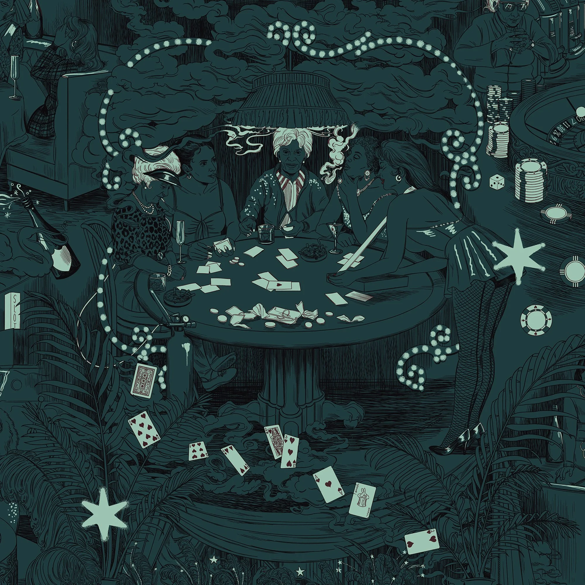 Casino Toile (detail)
