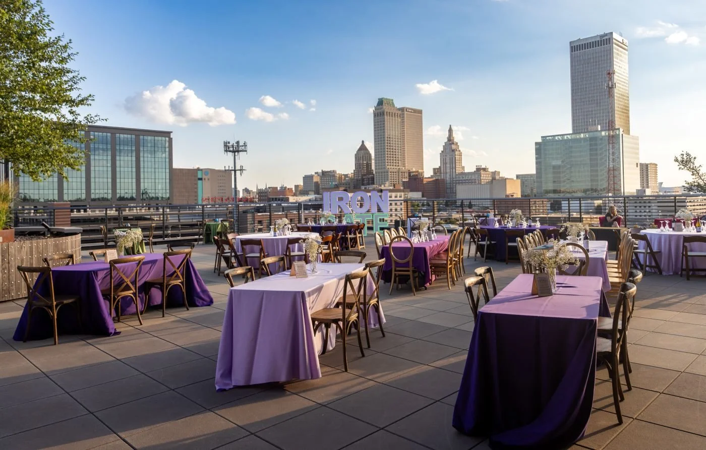 Tables and Skyline trim.JPG