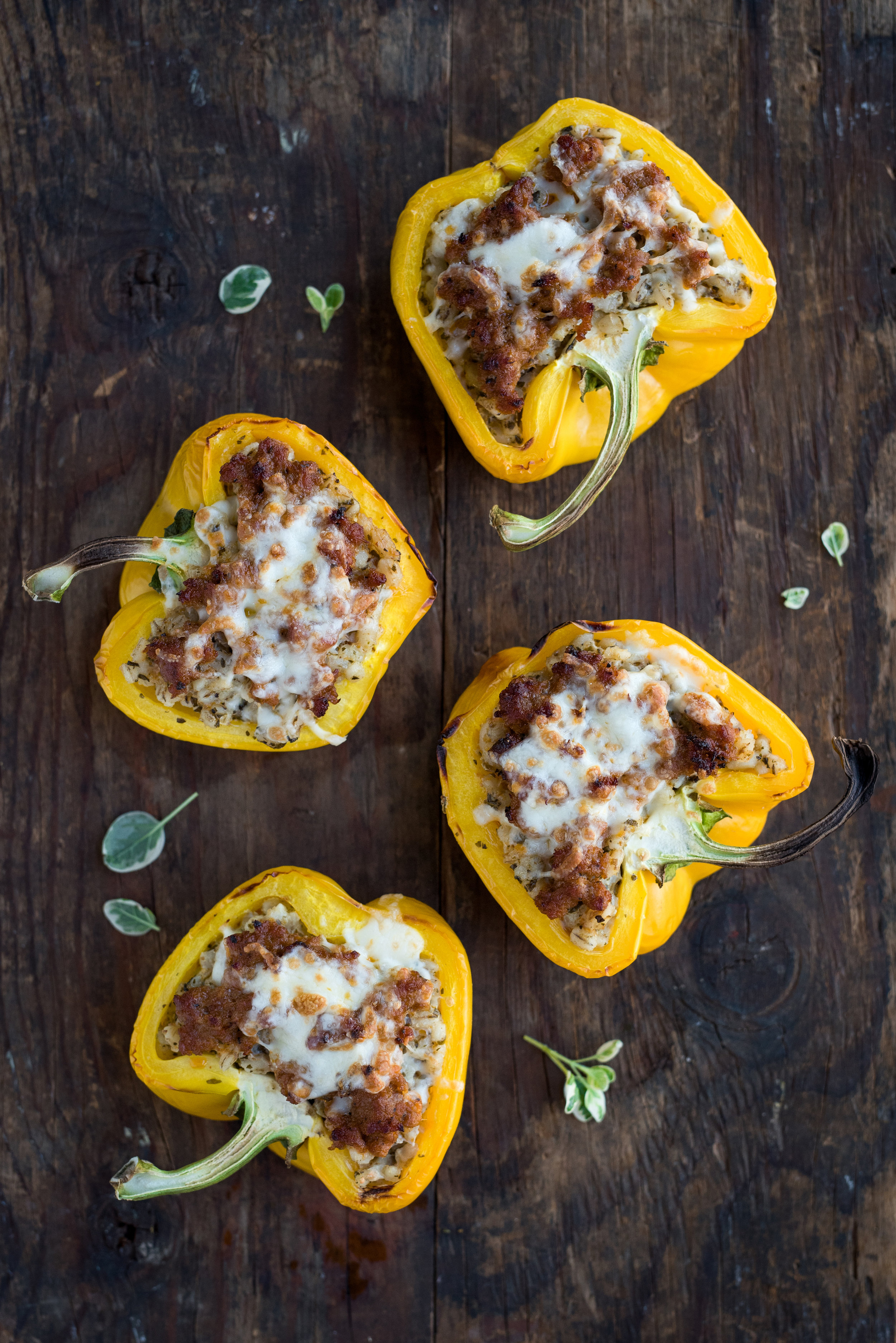 Poivron Farci A L Orge Monde Hubert Cormier Nutritionniste