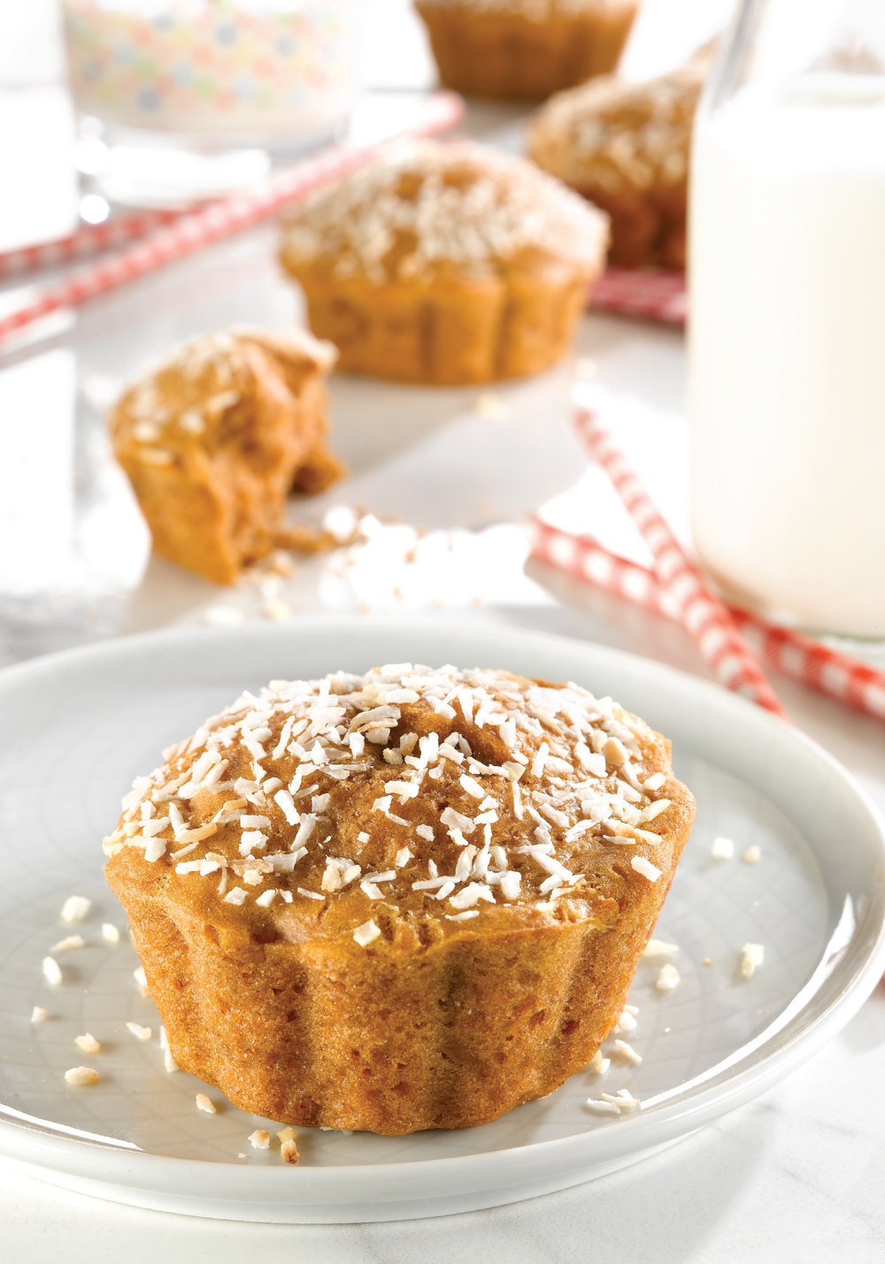 Muffins moelleux à la patate douce Recette tirée du livre Savoir quoi manger - Enfants par Stéphanie Côté, nutritionniste