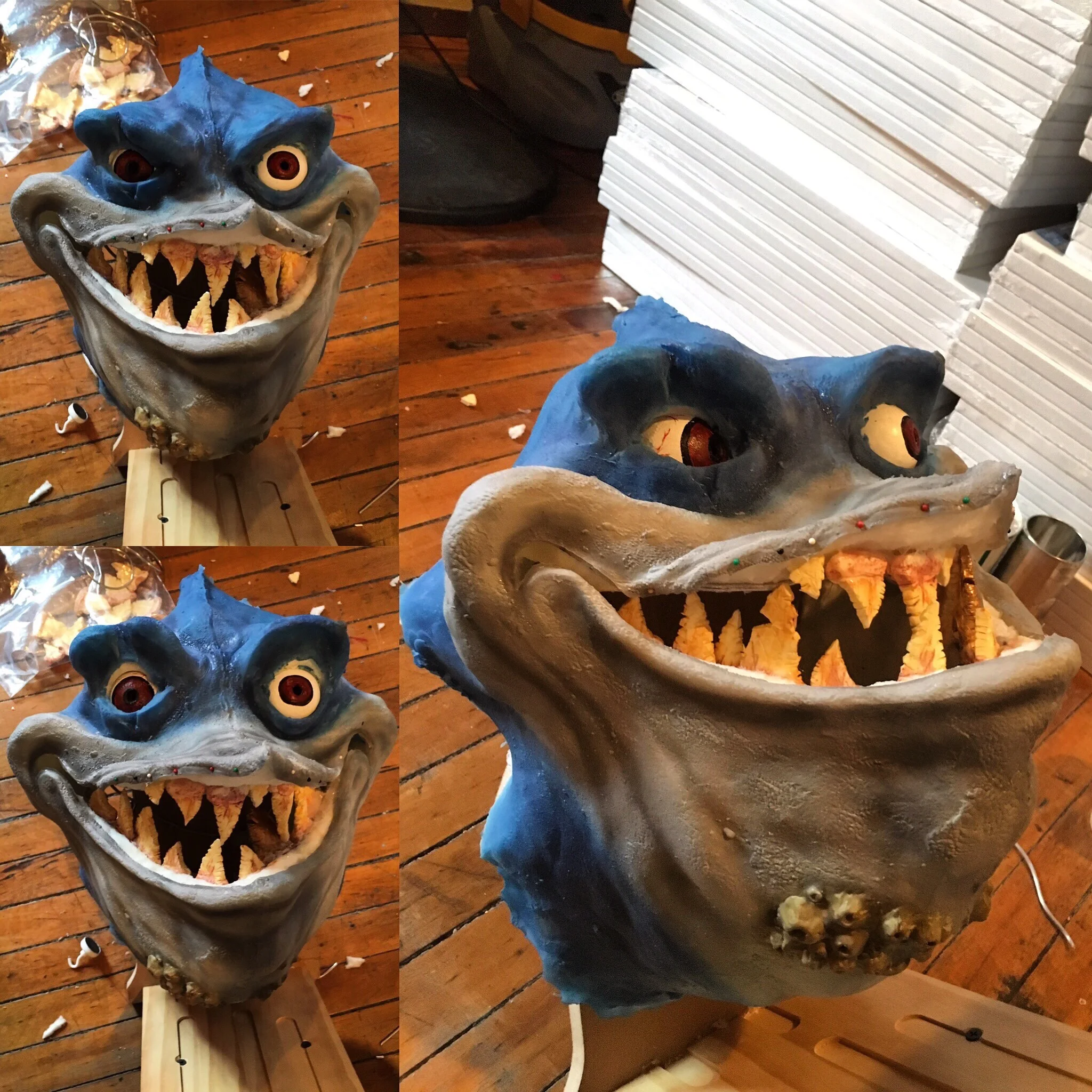 Shark puppet