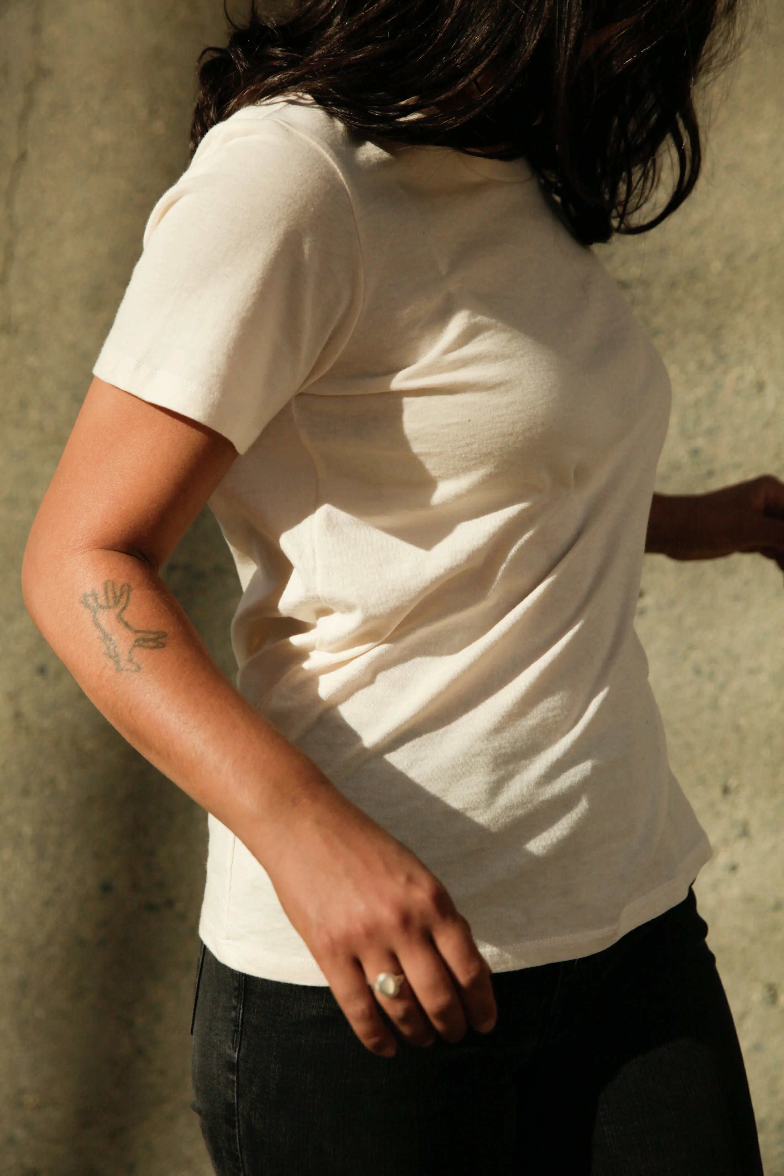 Organic Women's Clothing Crew Tee Toxin Free Natural