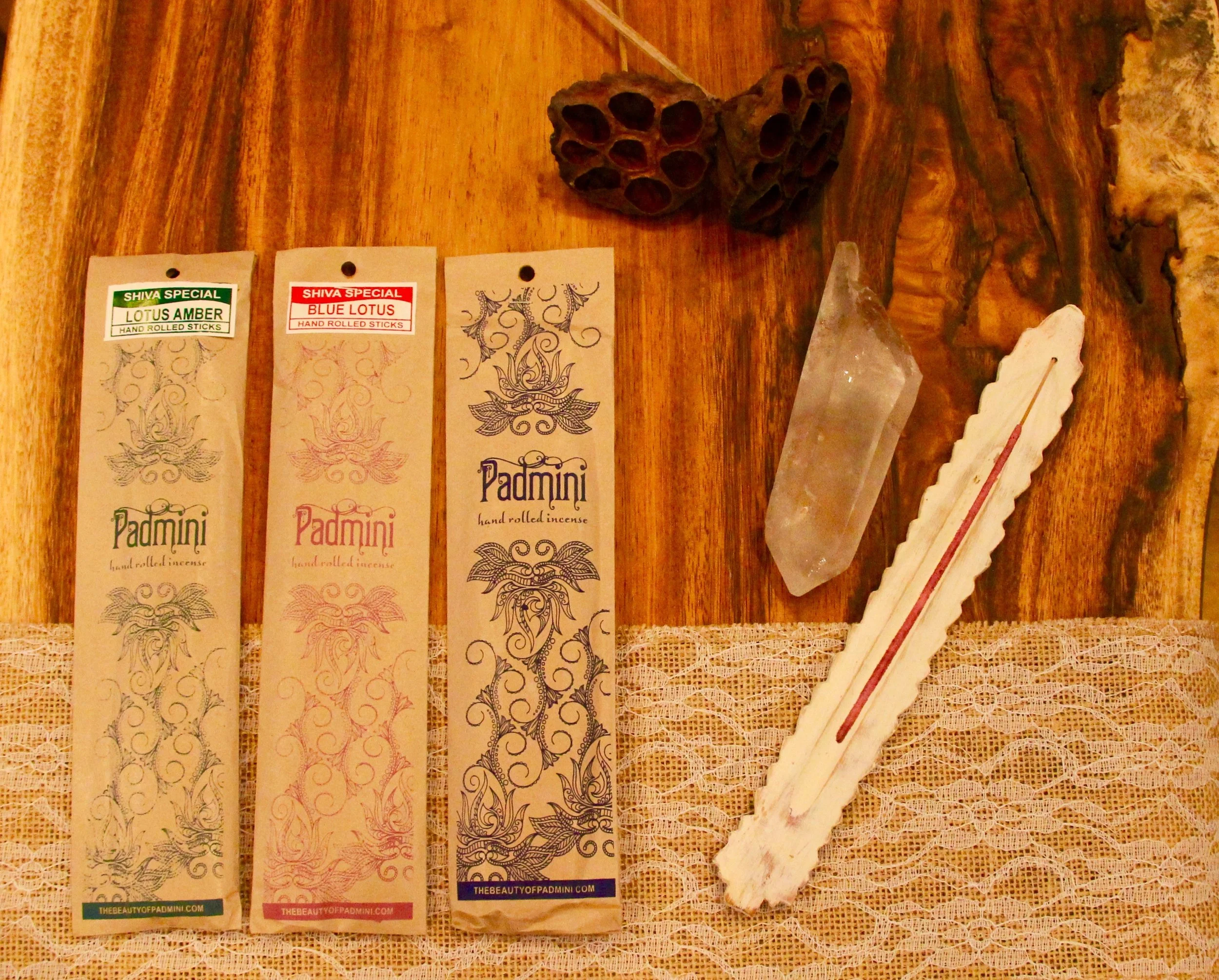 Padmini Natural Hand Rolled Incense — Colors by Padmini