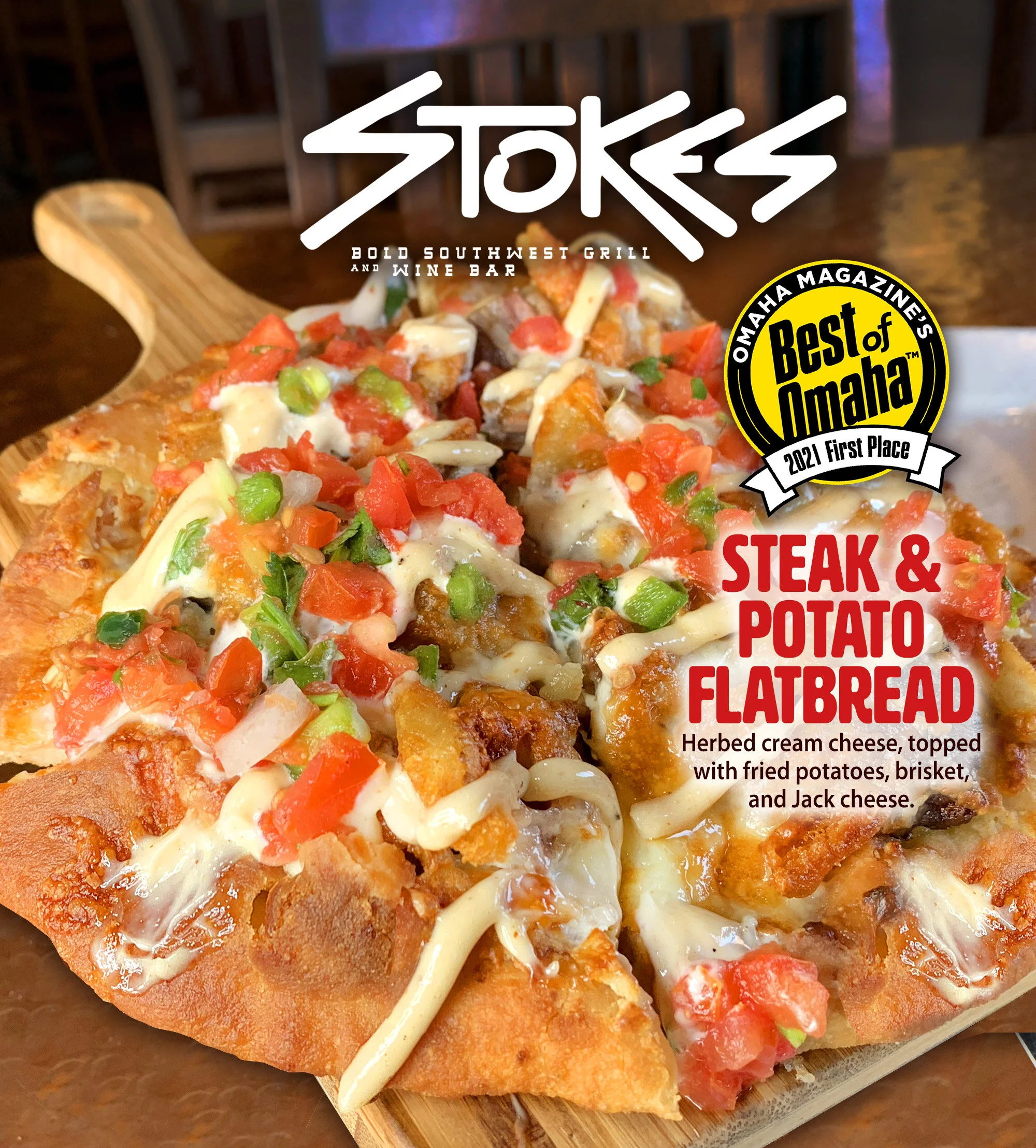 Come Try Our New Happy Hour Flatbreads