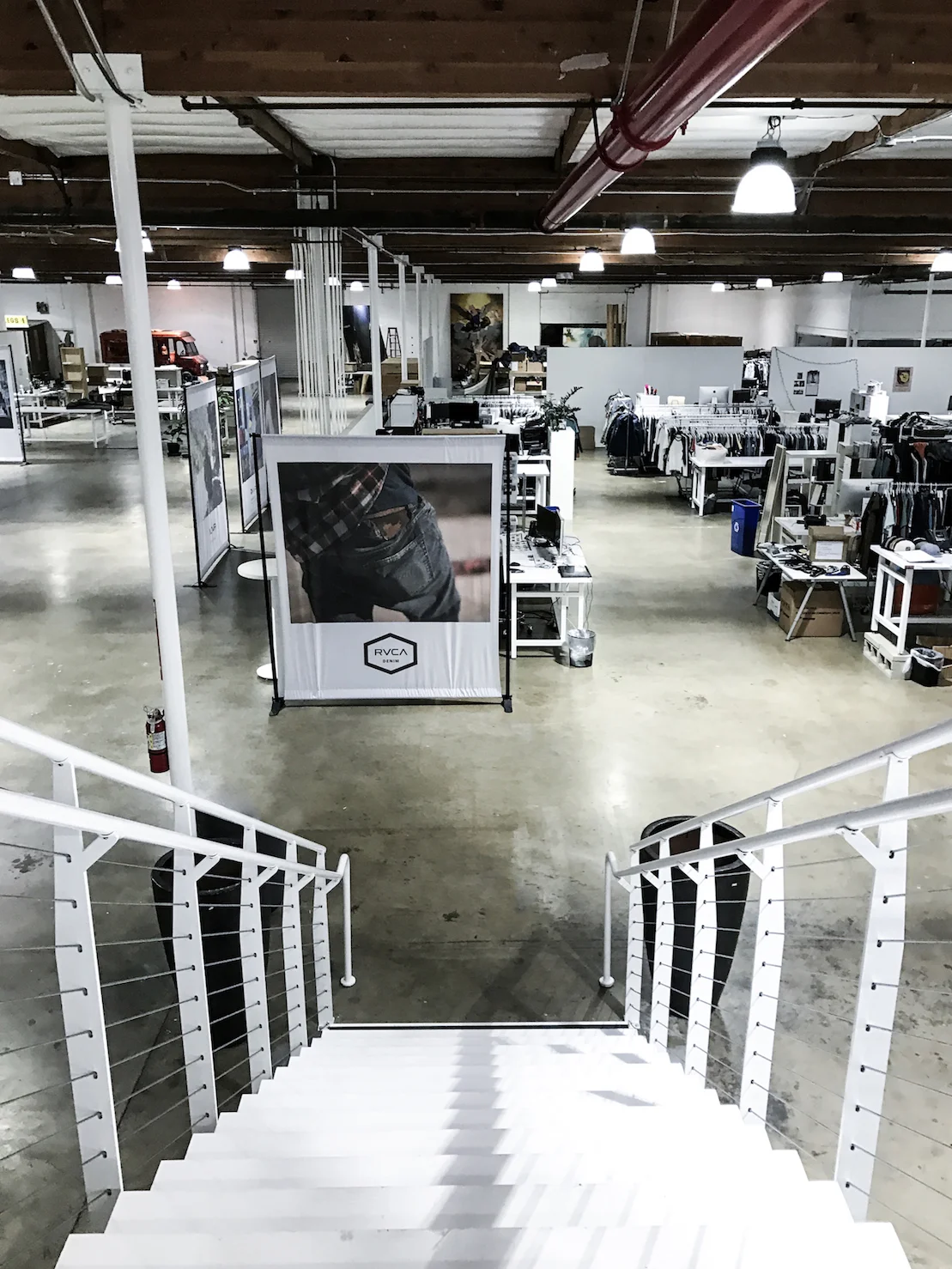 California indoor skate park and industrial work space design