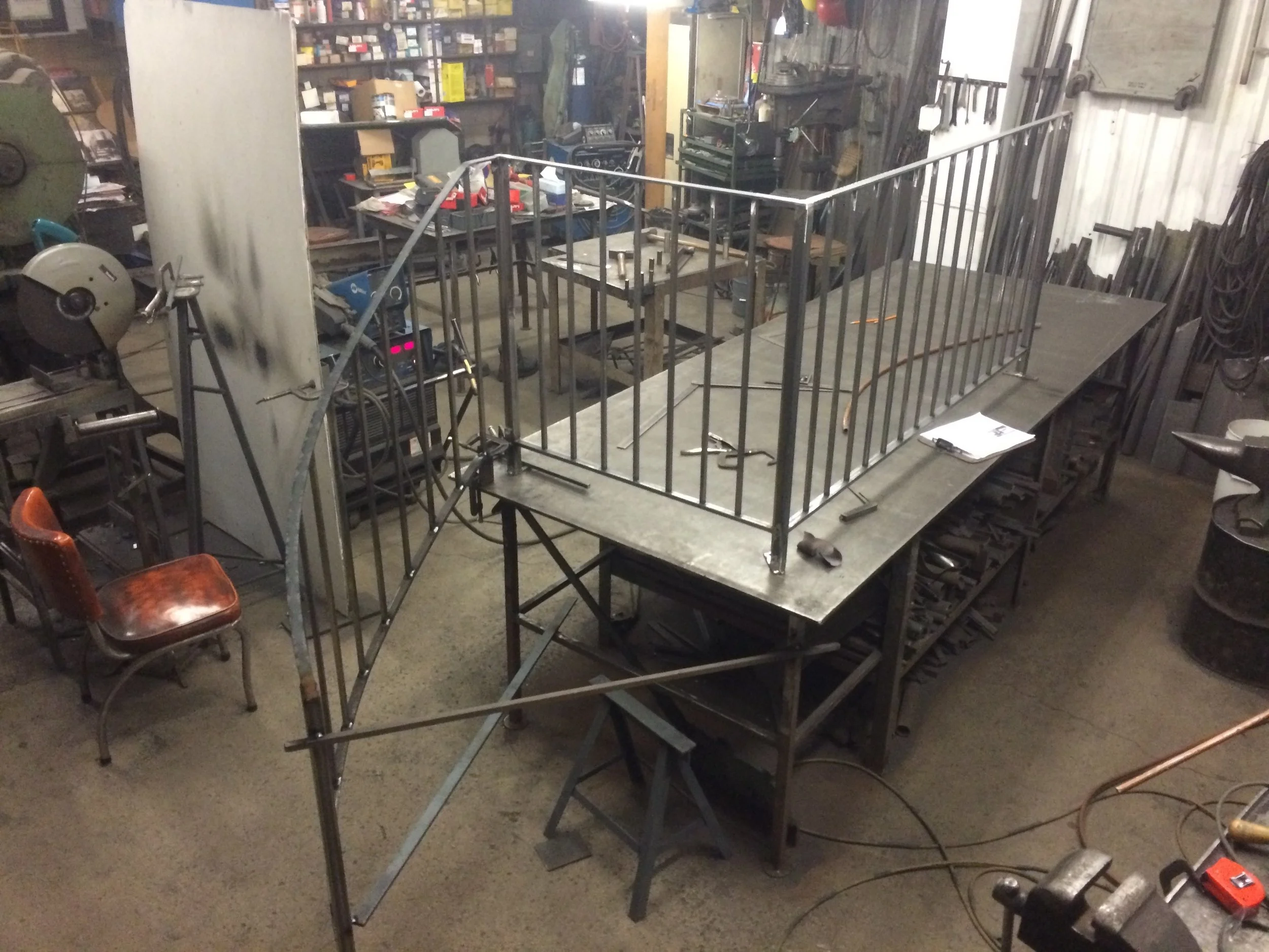 Custom fabrication for rapid on site installations.