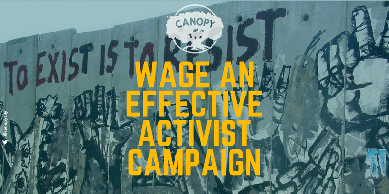 Workshop | 3 Steps to Waging a More Effective Activist Movement | 