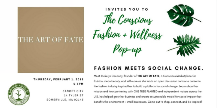 The Conscious Fashion + Wellness Pop-up