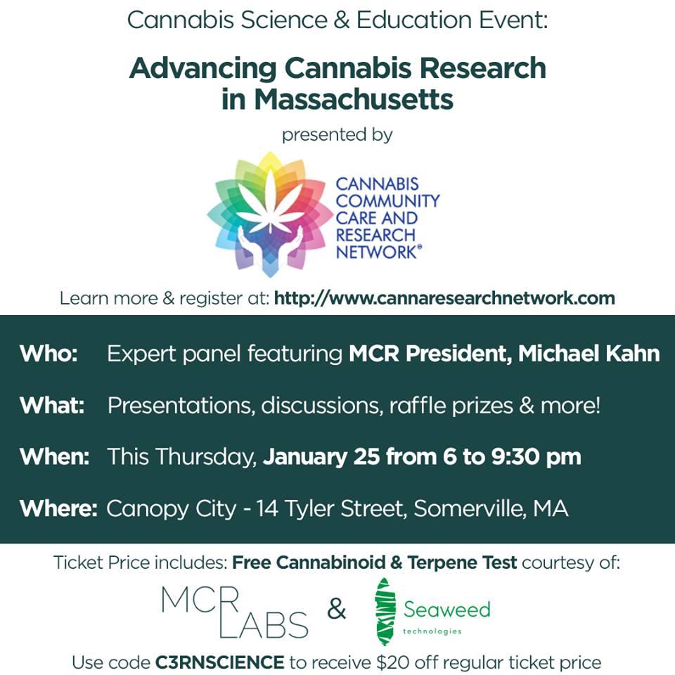 Advancing Cannabis Research in Massachusetts 
